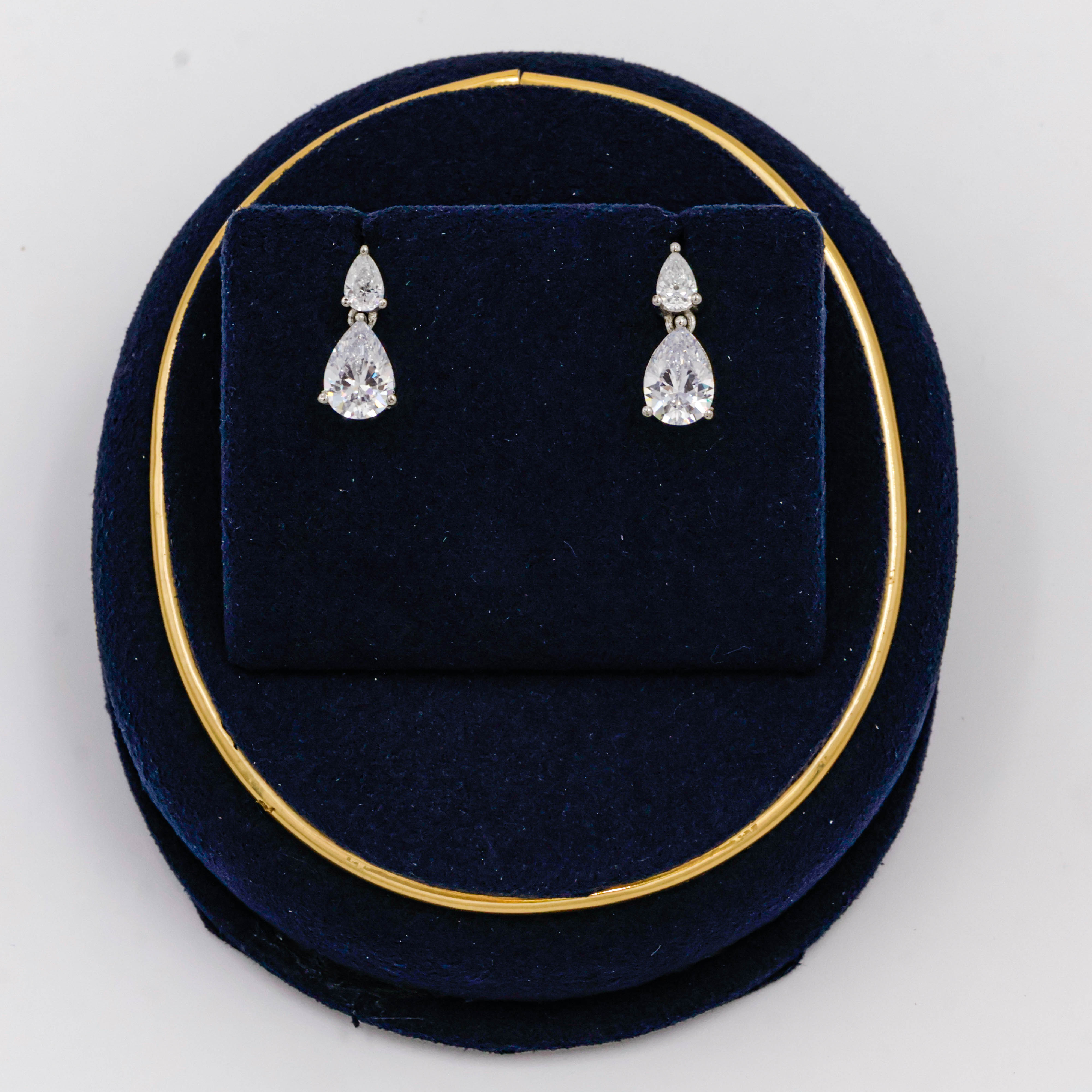 92.5 Silver Earring - 