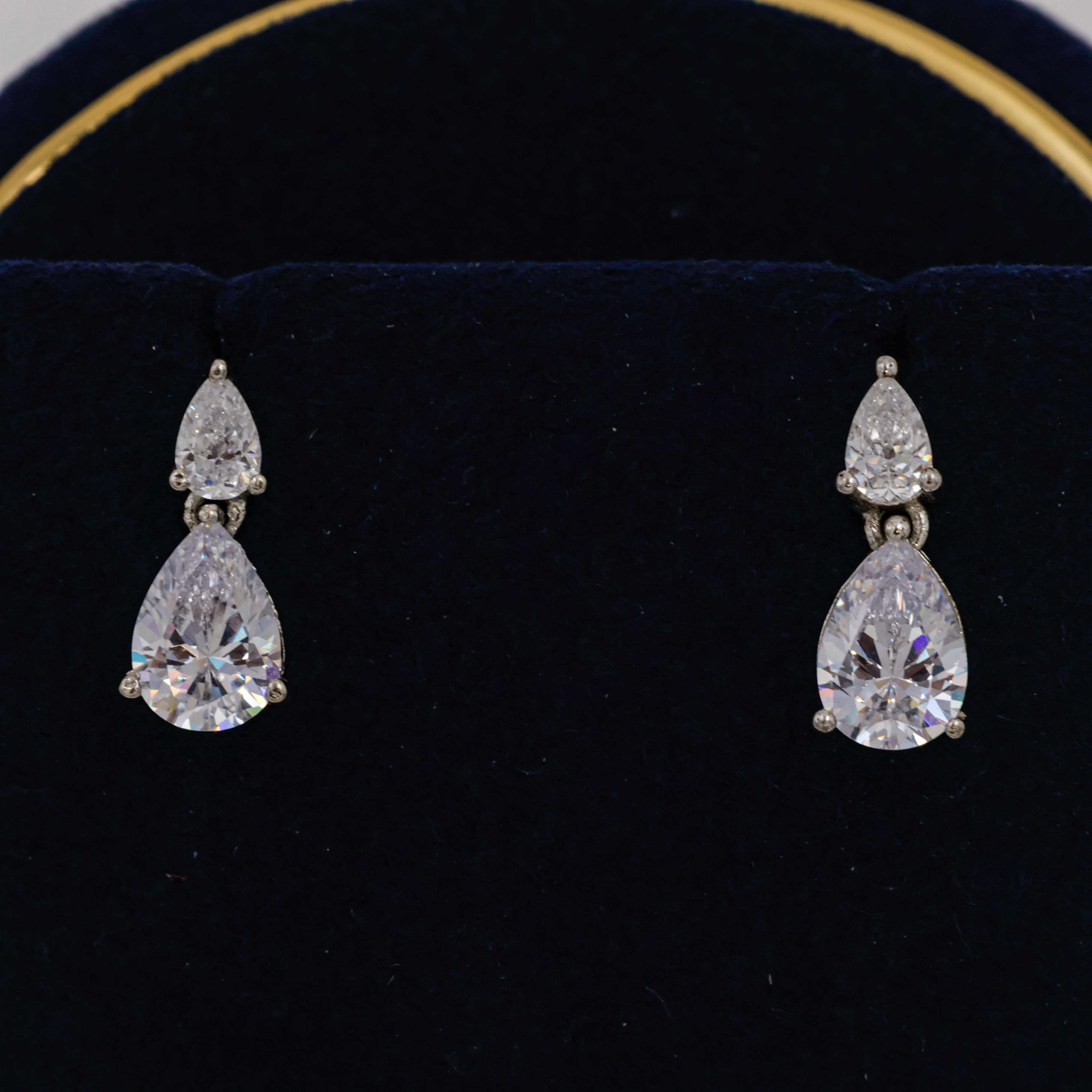 92.5 Silver Earring - 