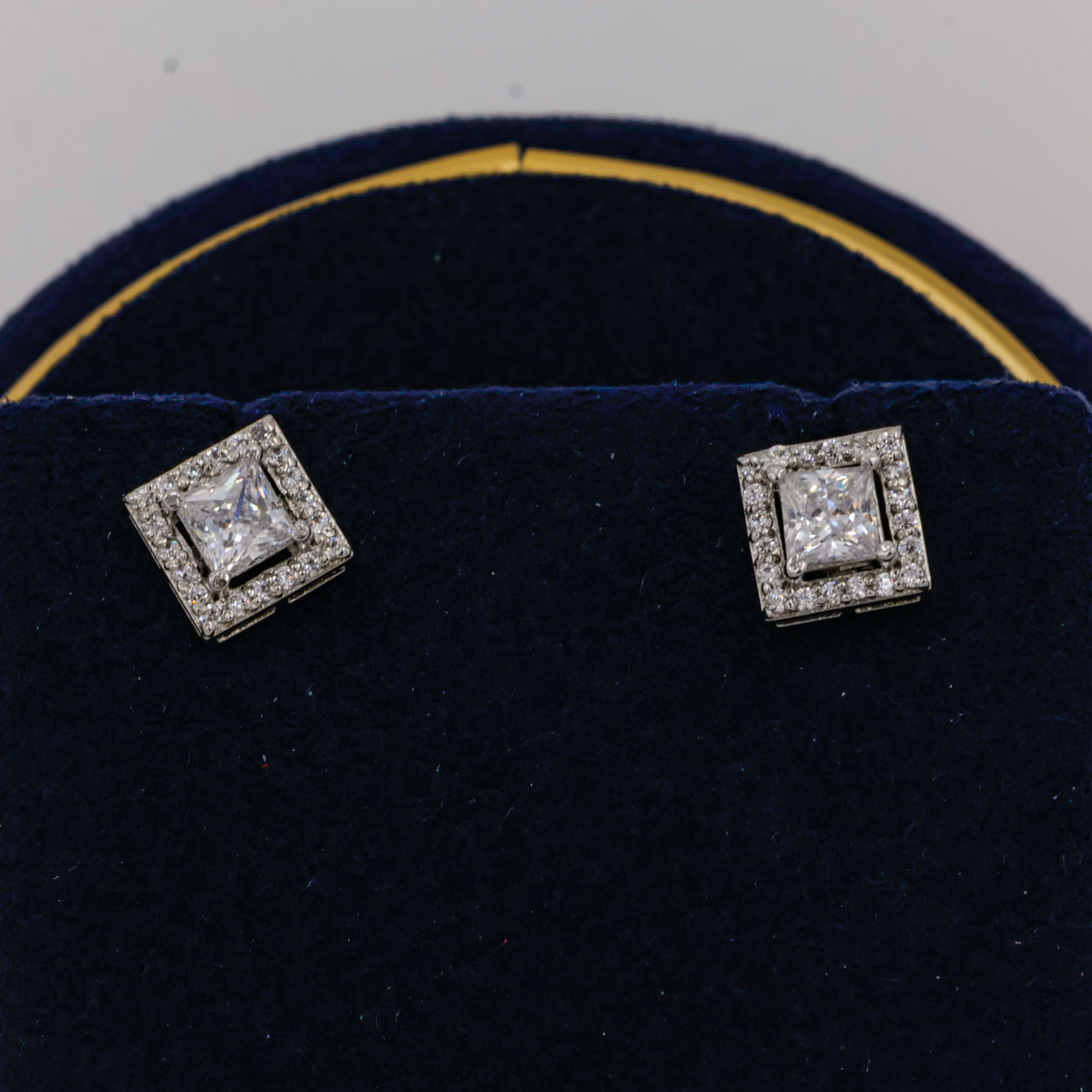 92.5 Silver Earring - 