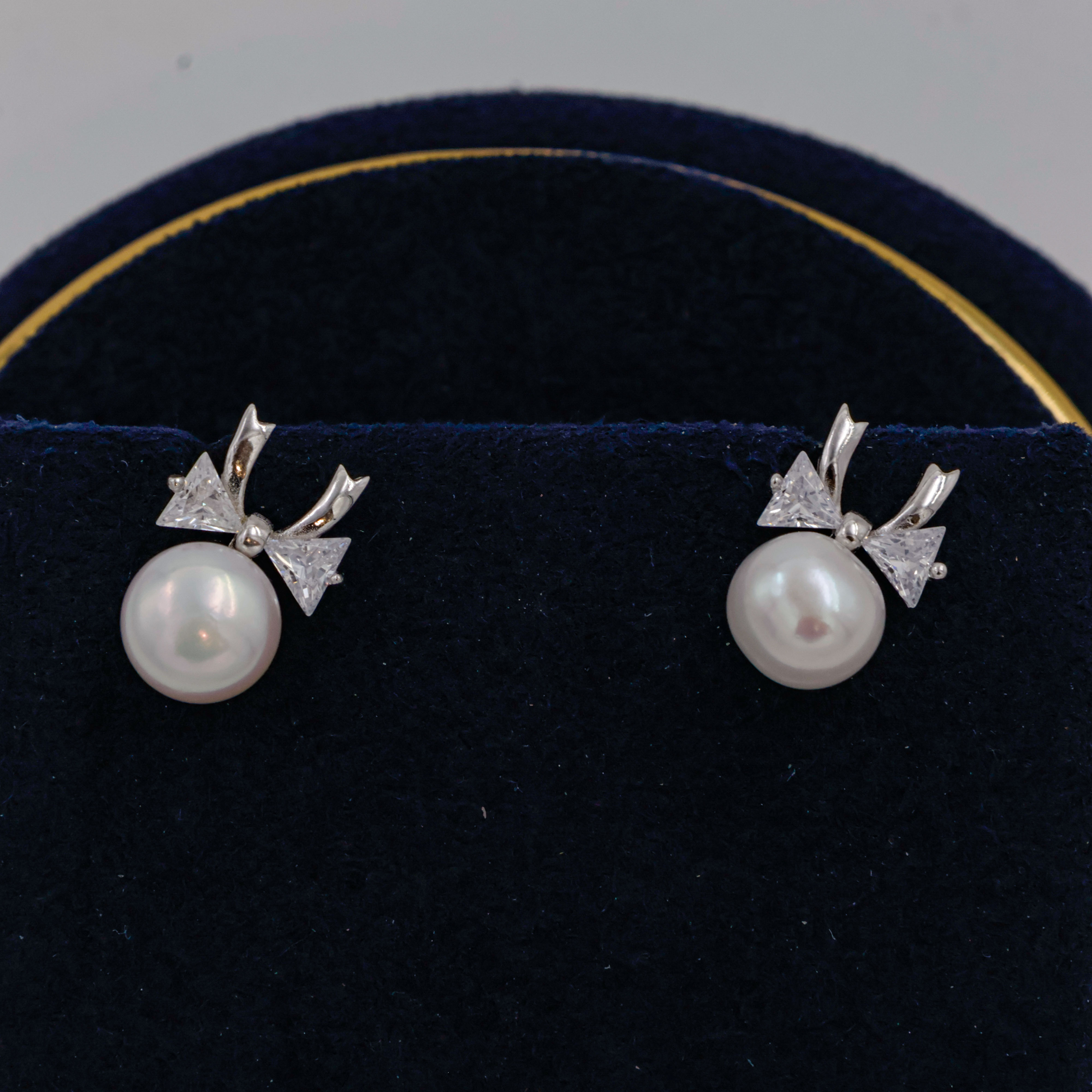 92.5 Silver Earring - 