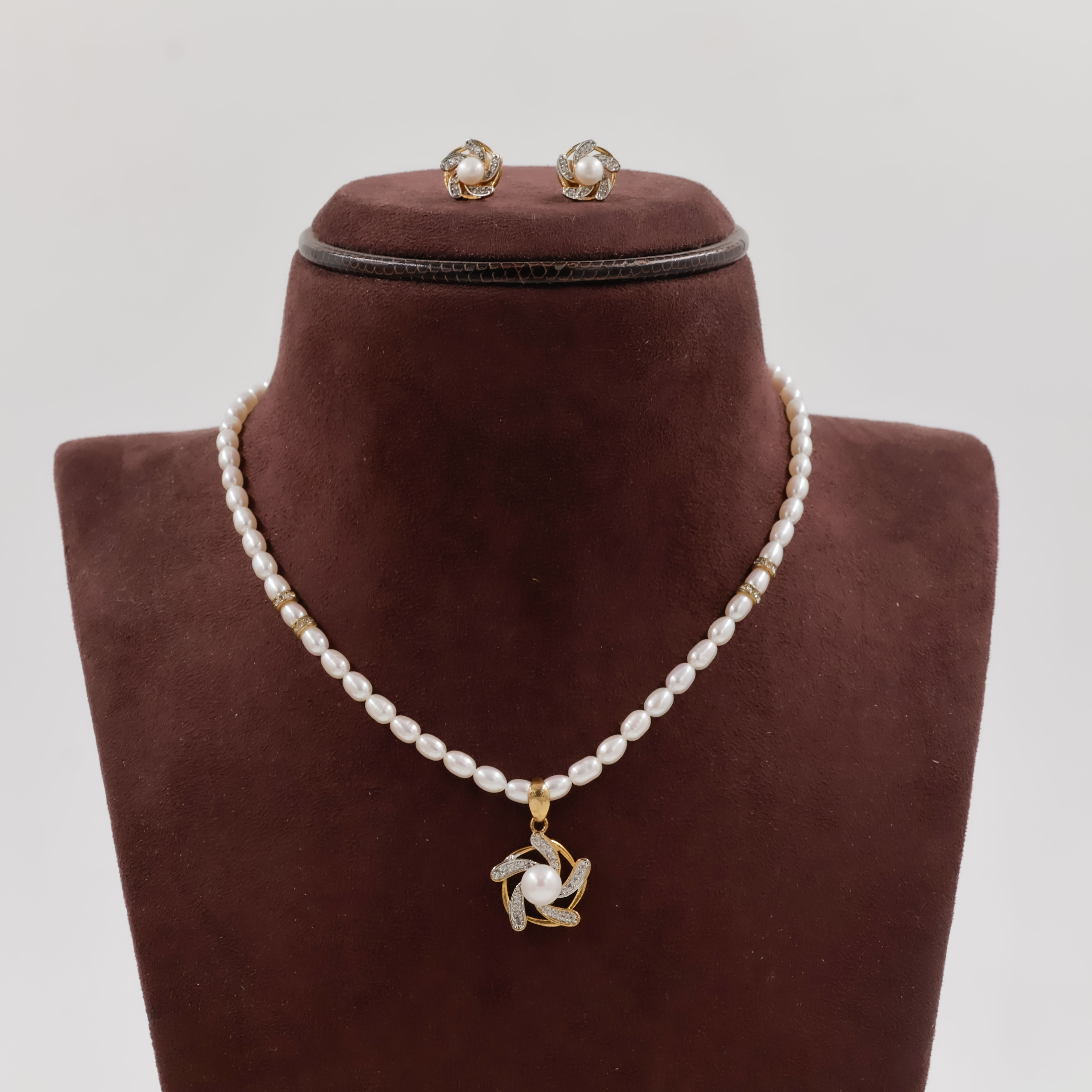 Pearls Necklace Set - Pearls Jewellery
