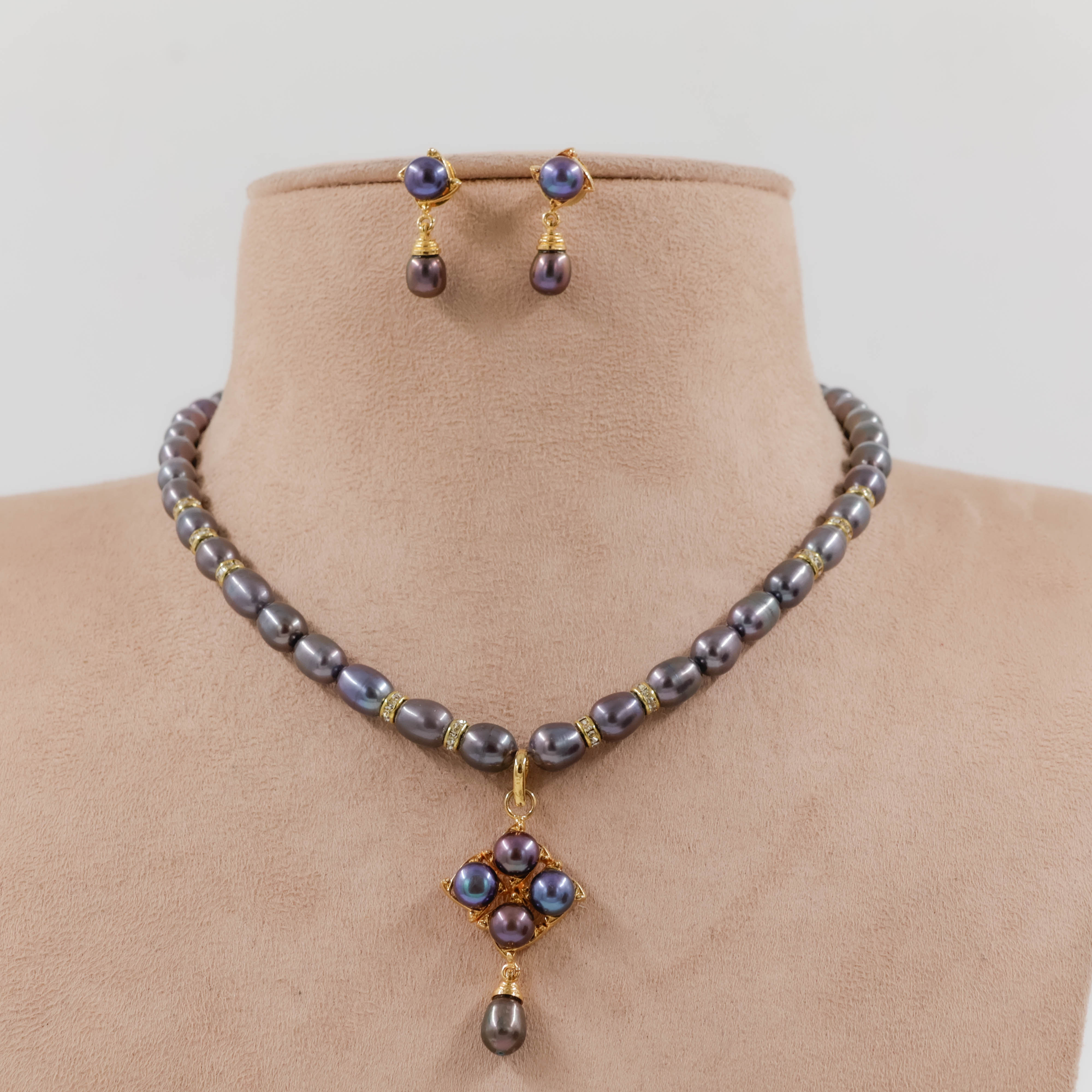 Pearls Necklace Set - Pearls Jewellery