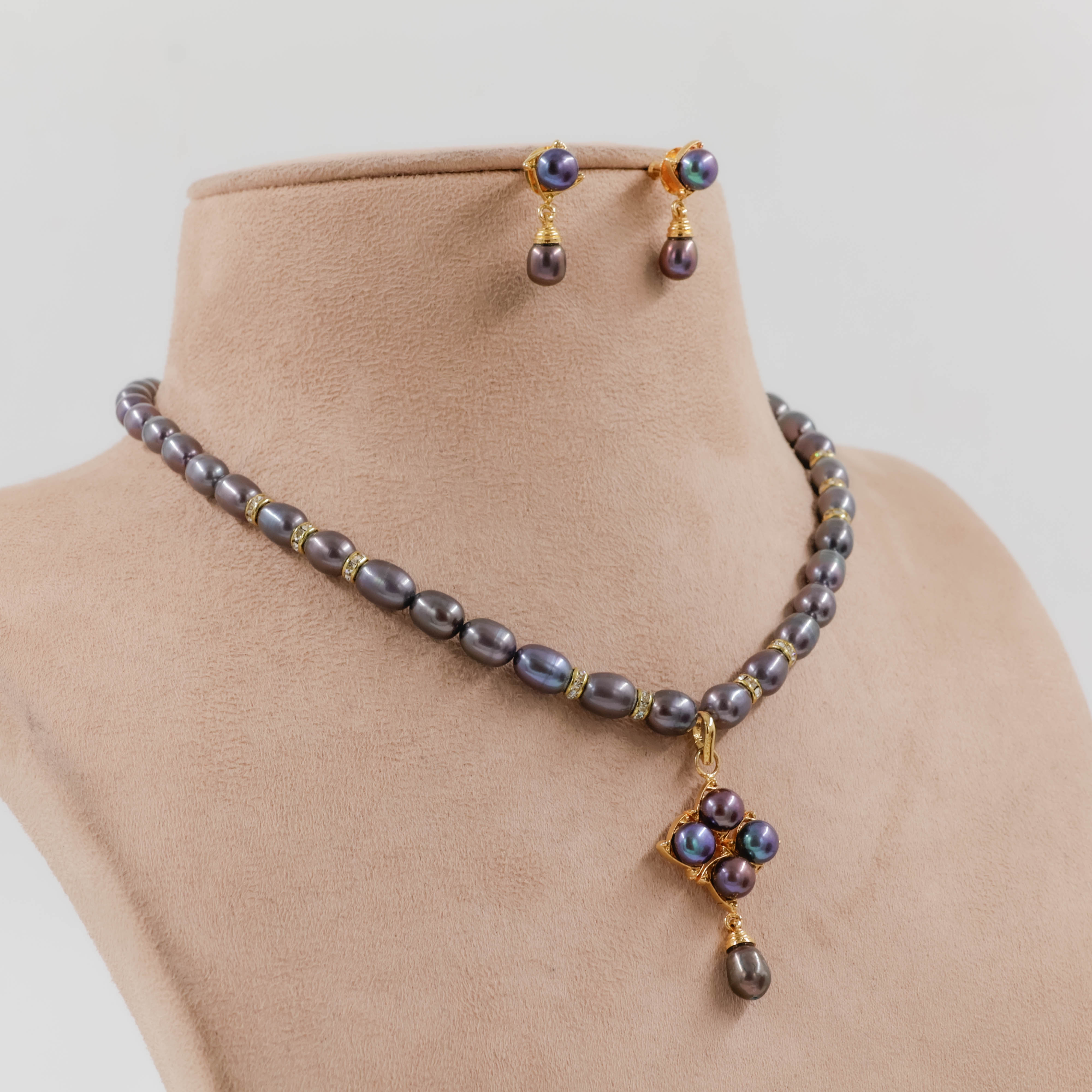 Pearls Necklace Set - Pearls Jewellery