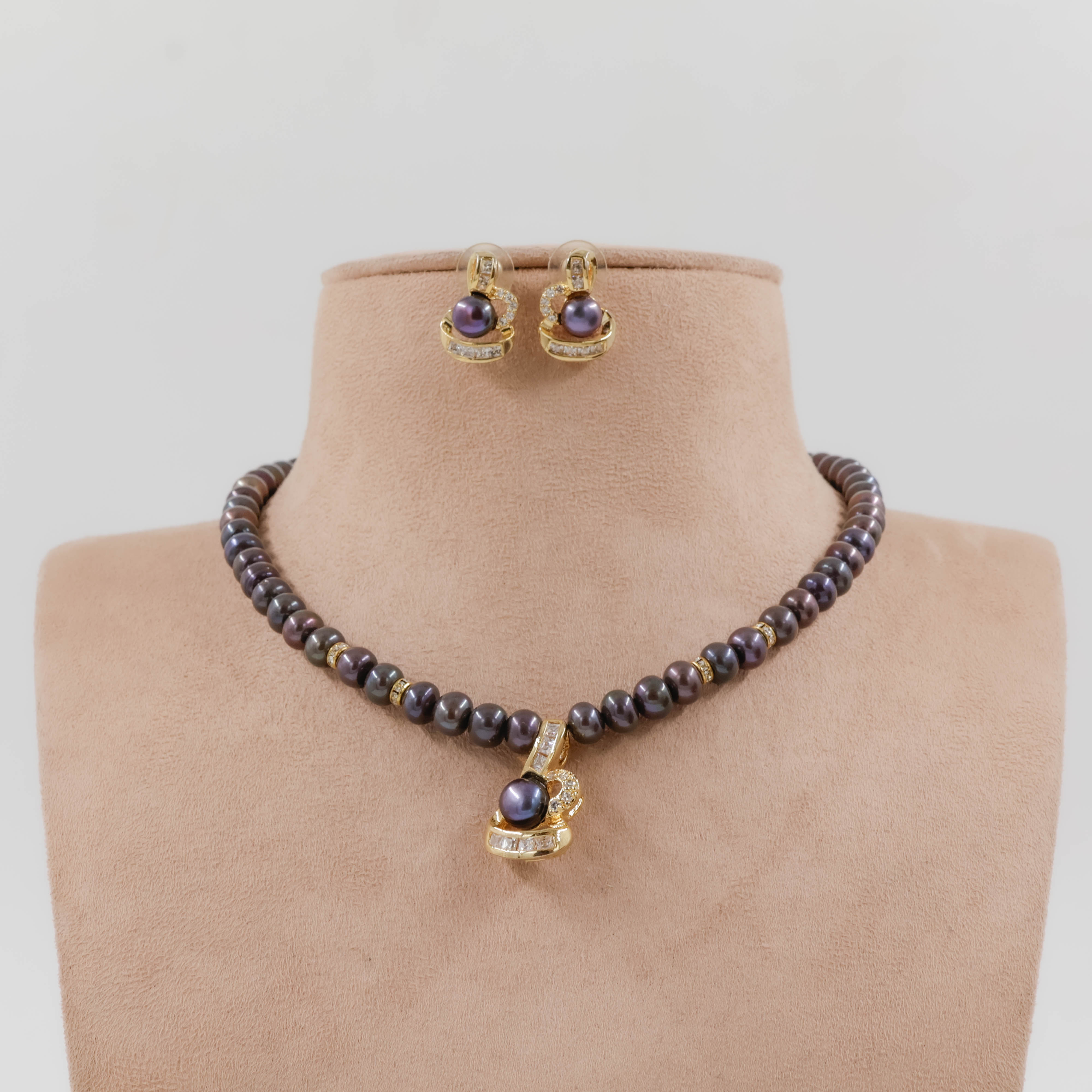 Pearls Necklace Set - Pearls Jewellery