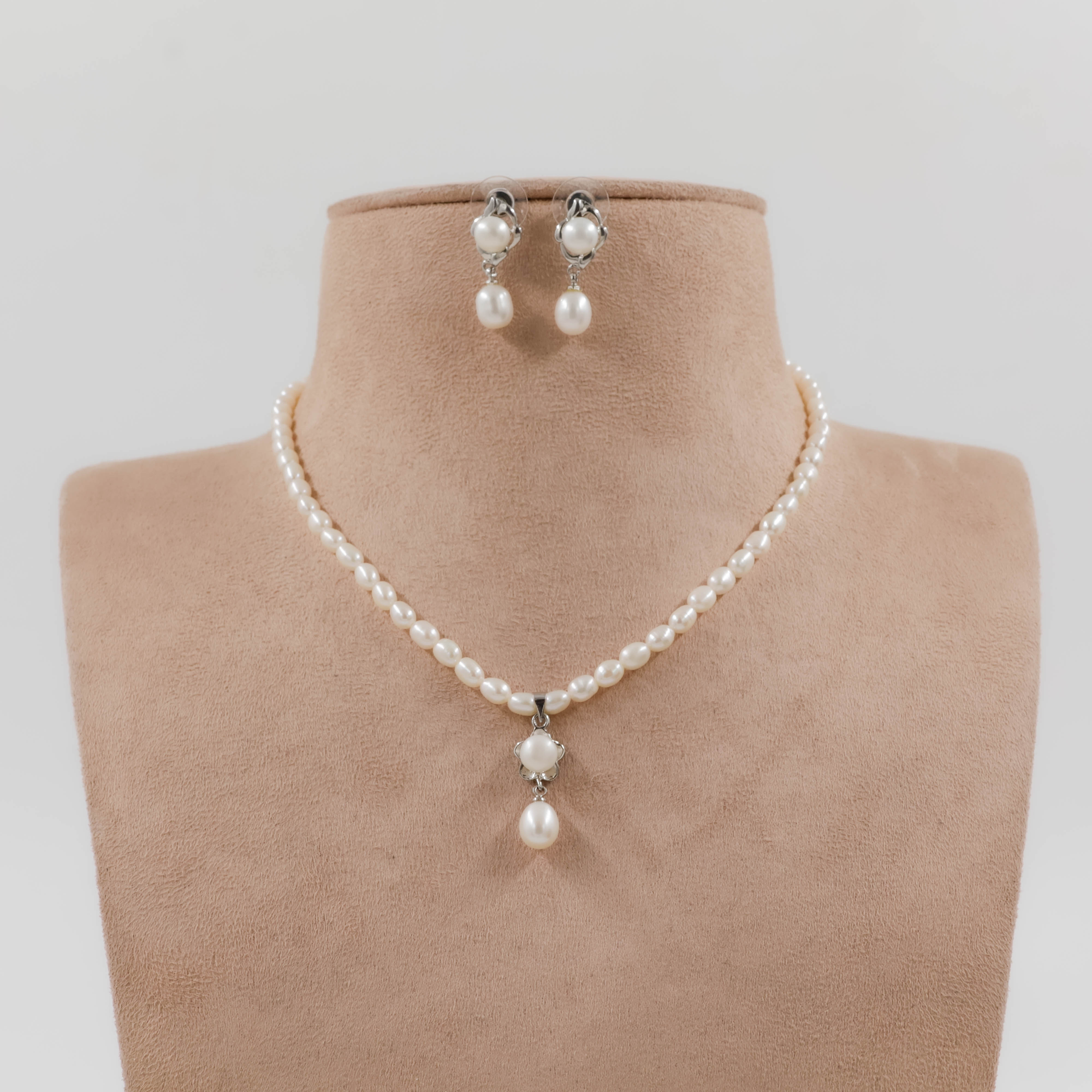 Pearls Necklace Set - Pearls Jewellery