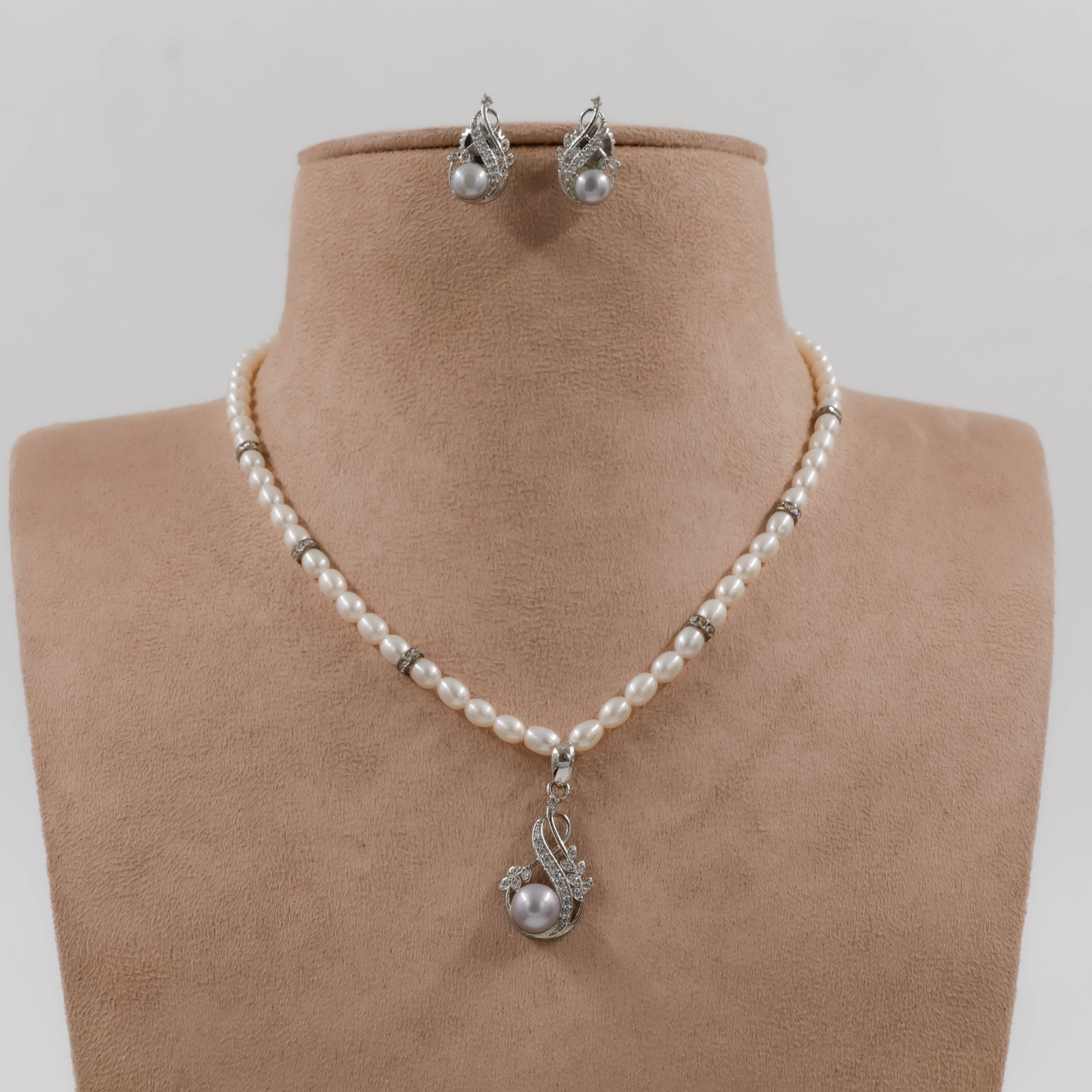 Pearls Necklace Set - Pearls Jewellery