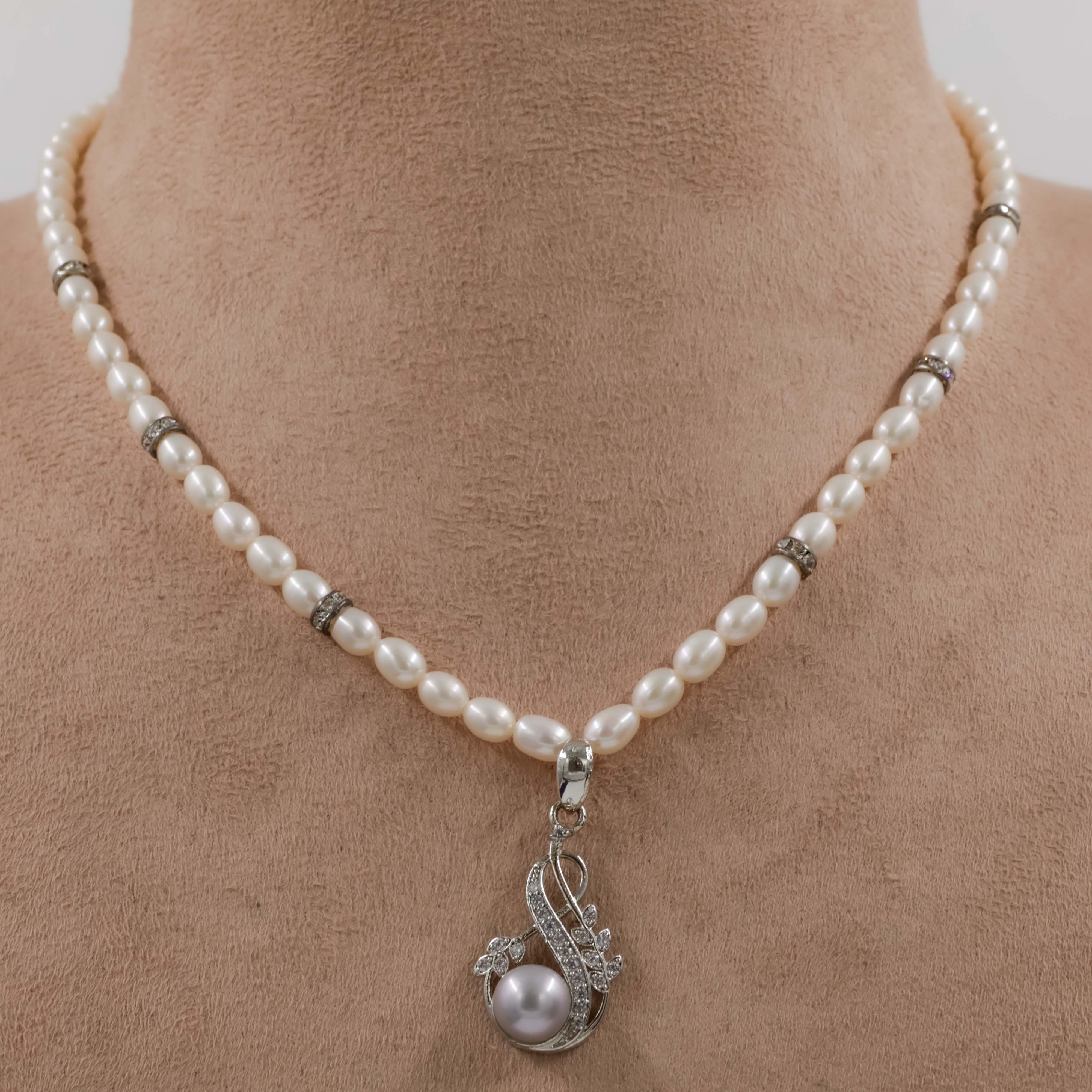 Pearls Necklace Set - Pearls Jewellery