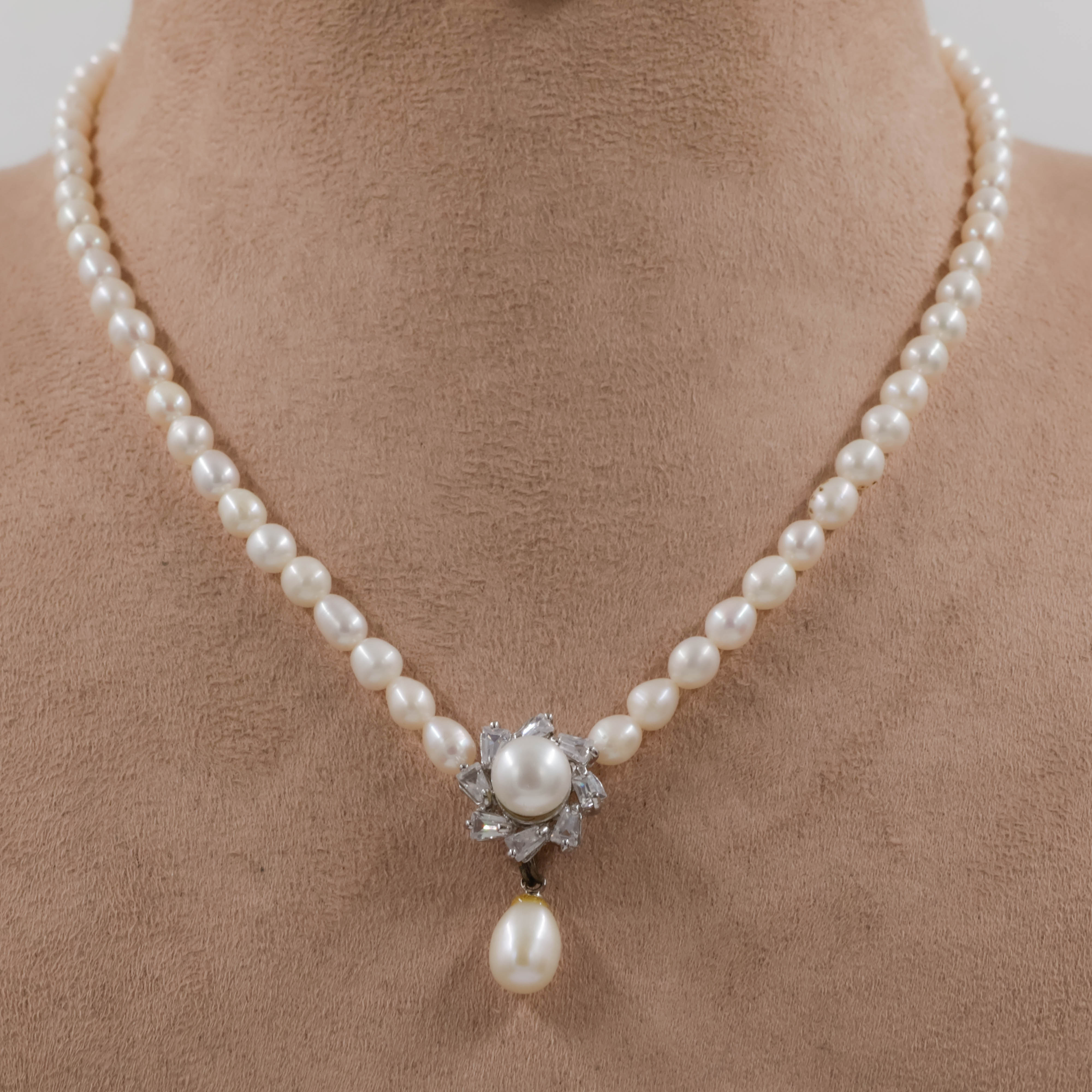 Pearls Necklace Set - Pearls Jewellery