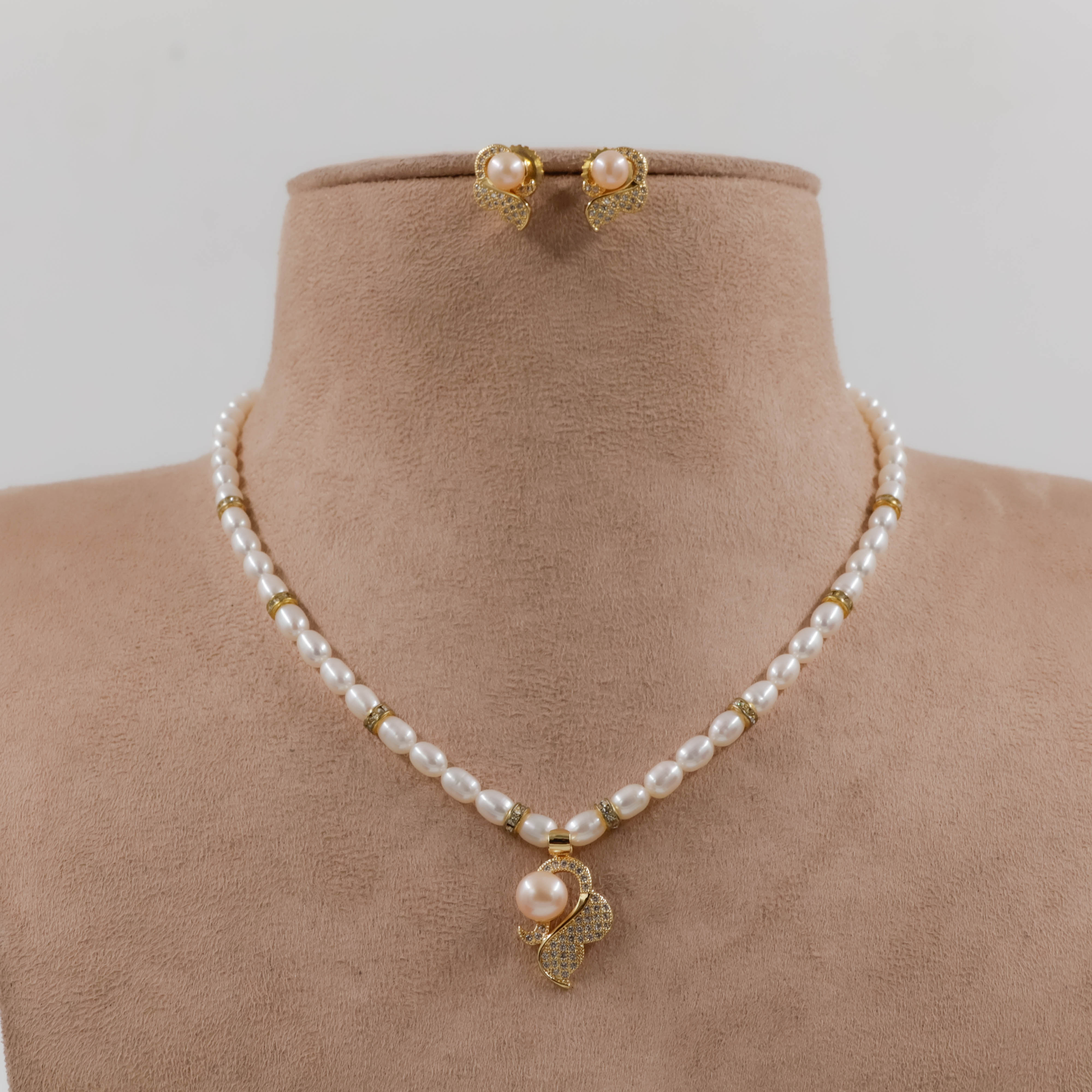 Pearls Necklace Set - Pearls Jewellery