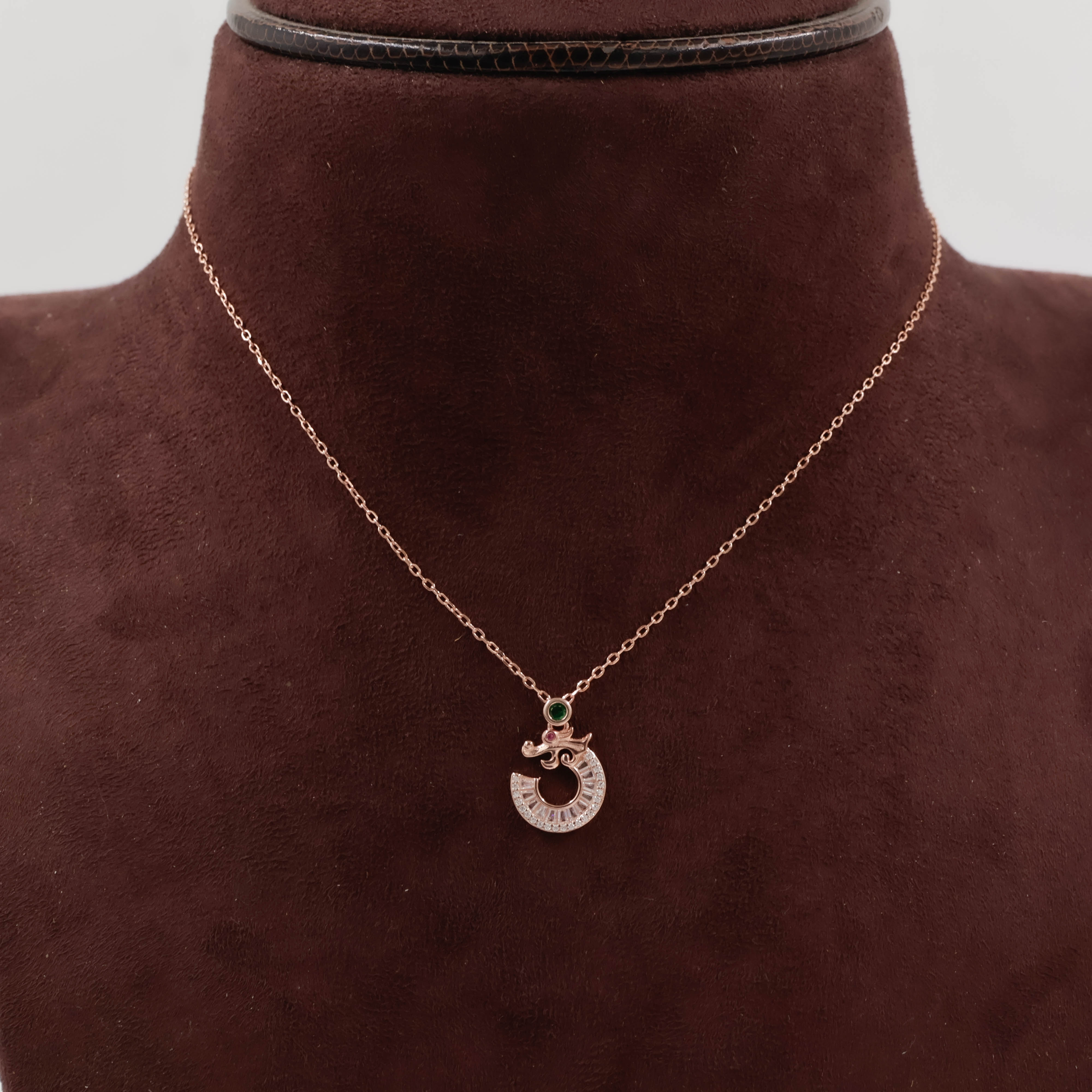 92.5 Silver Necklace Set - 