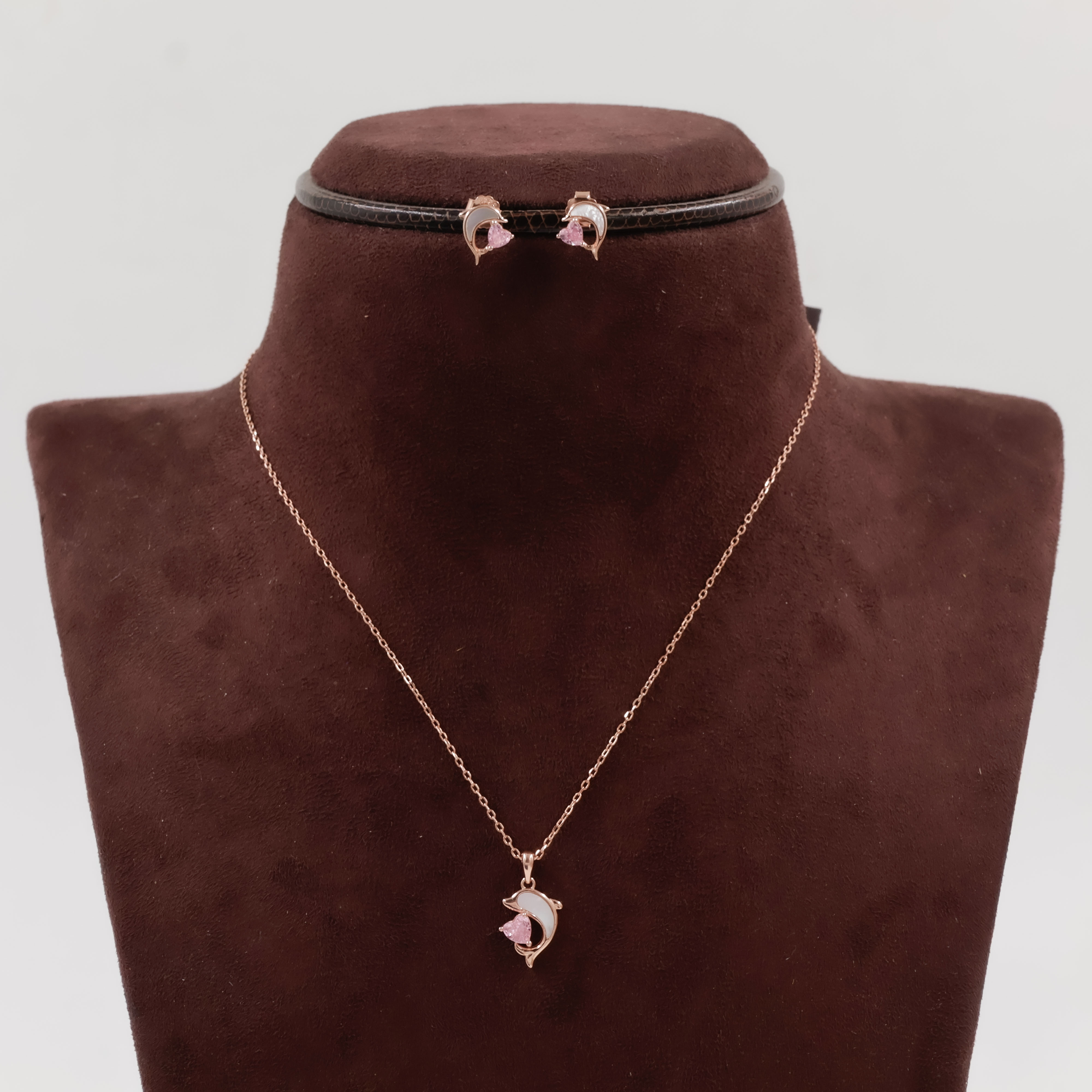 92.5 Silver Necklace Set - 