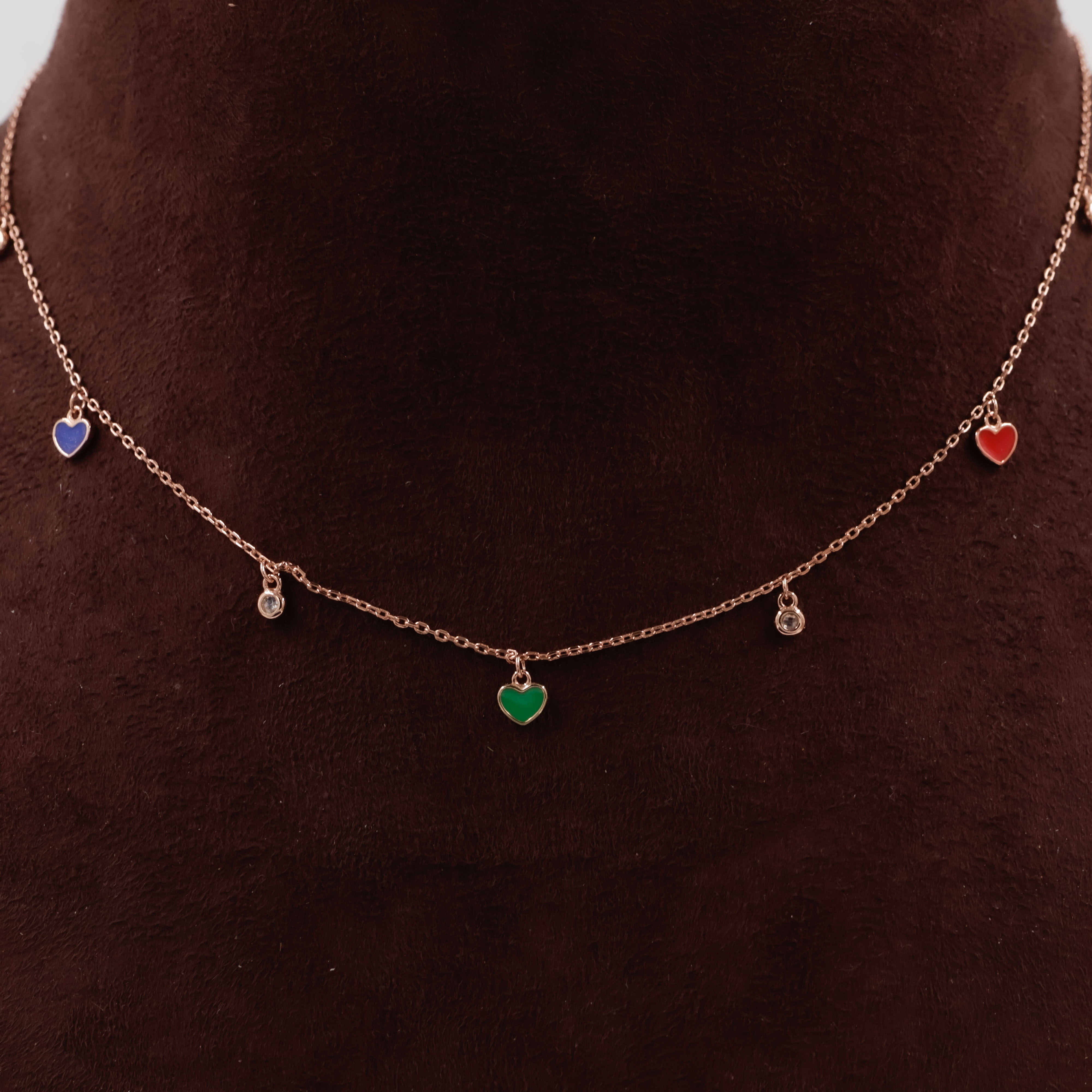 92.5 Silver Necklace Set - 