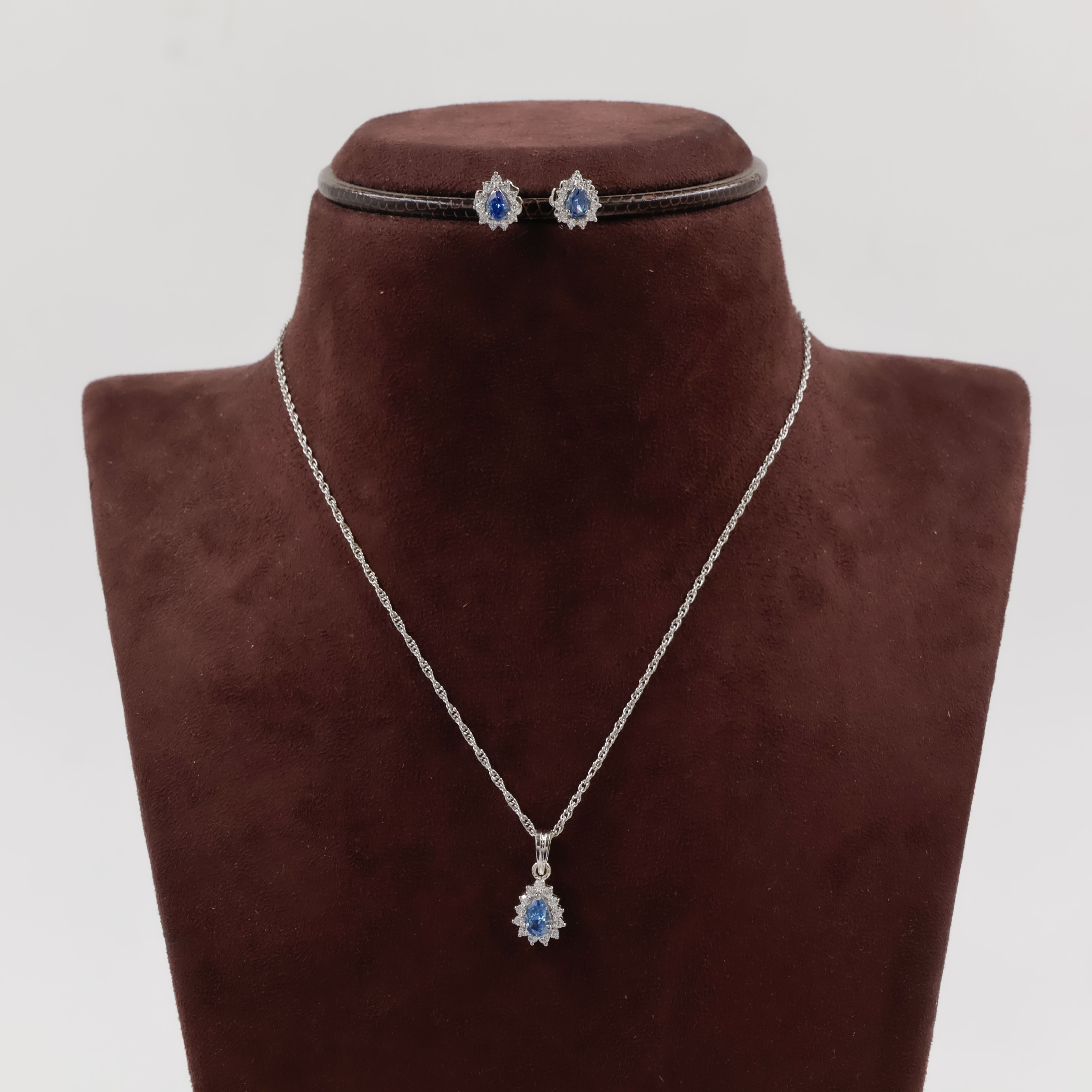 92.5 Silver Pendant Set - 