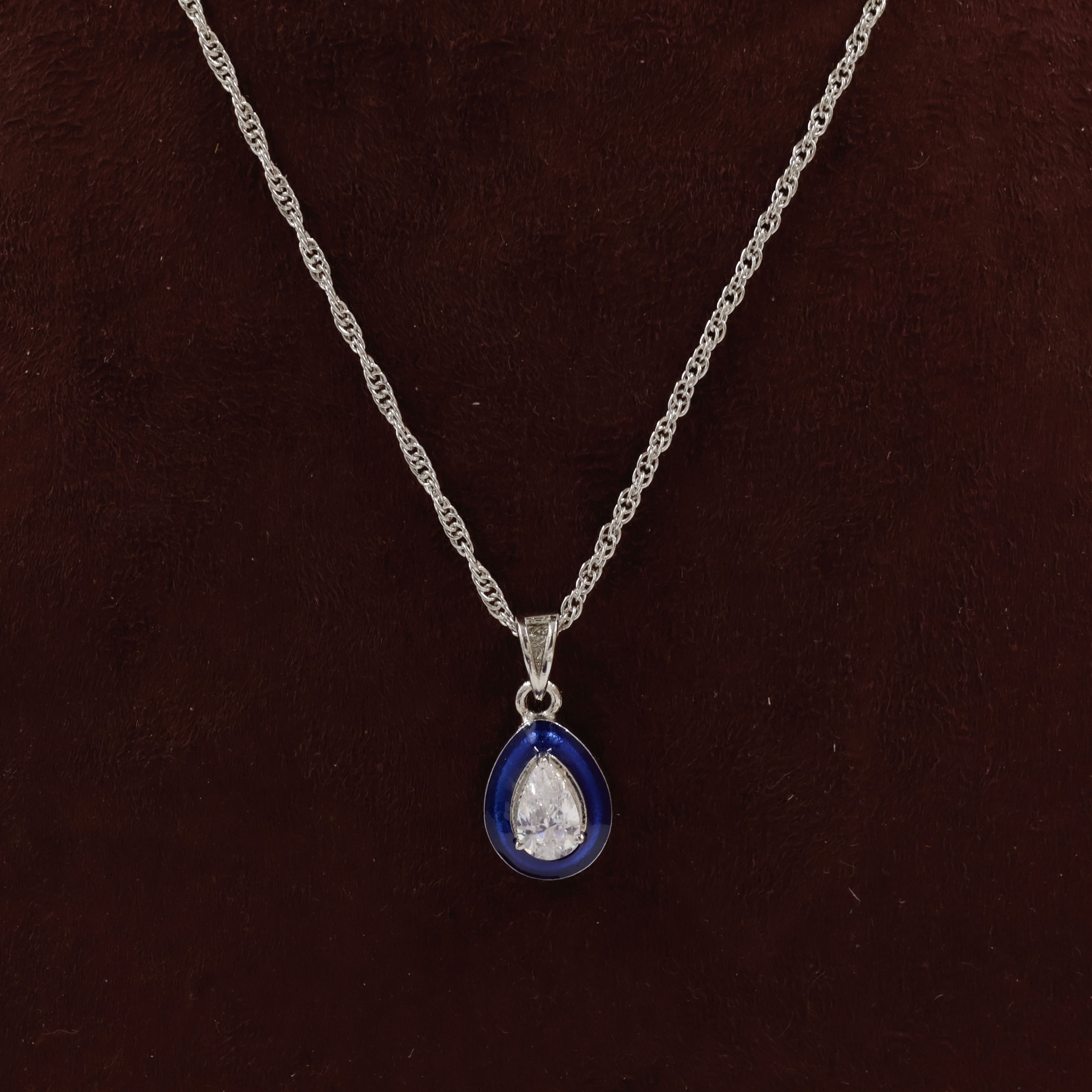 92.5 Silver Pendant Set - 
