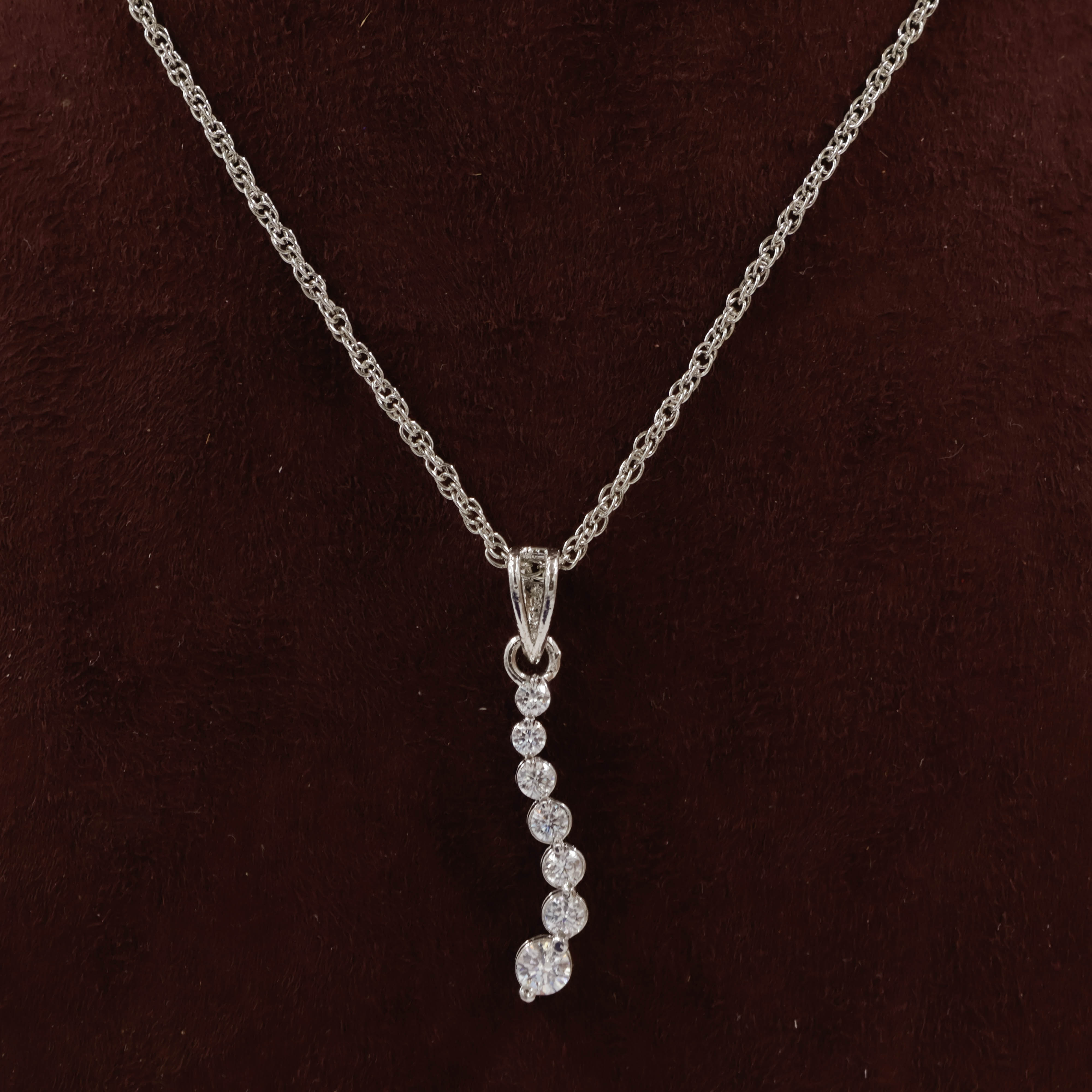 92.5 Silver Pendant Set - 