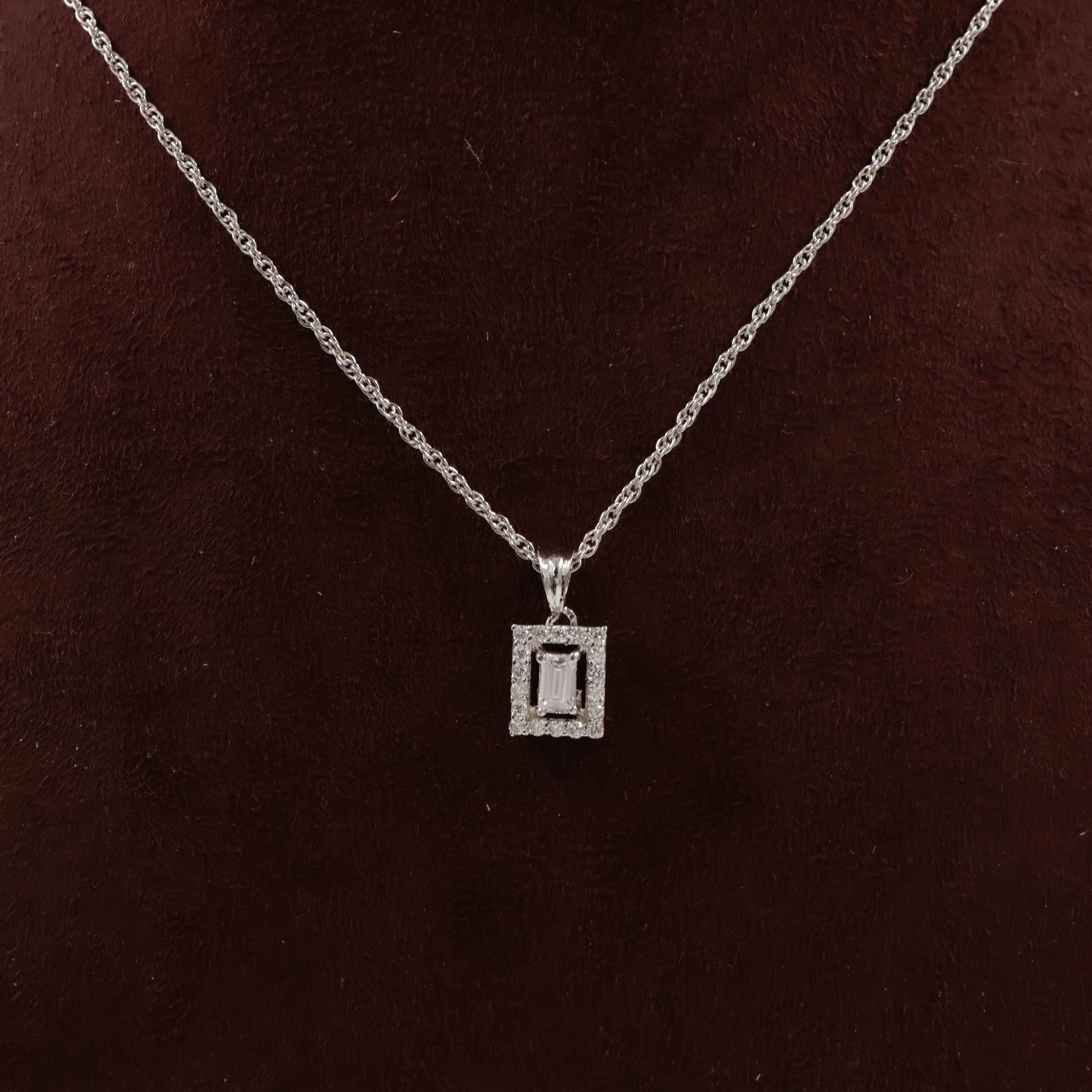 92.5 Silver Pendant Set - 