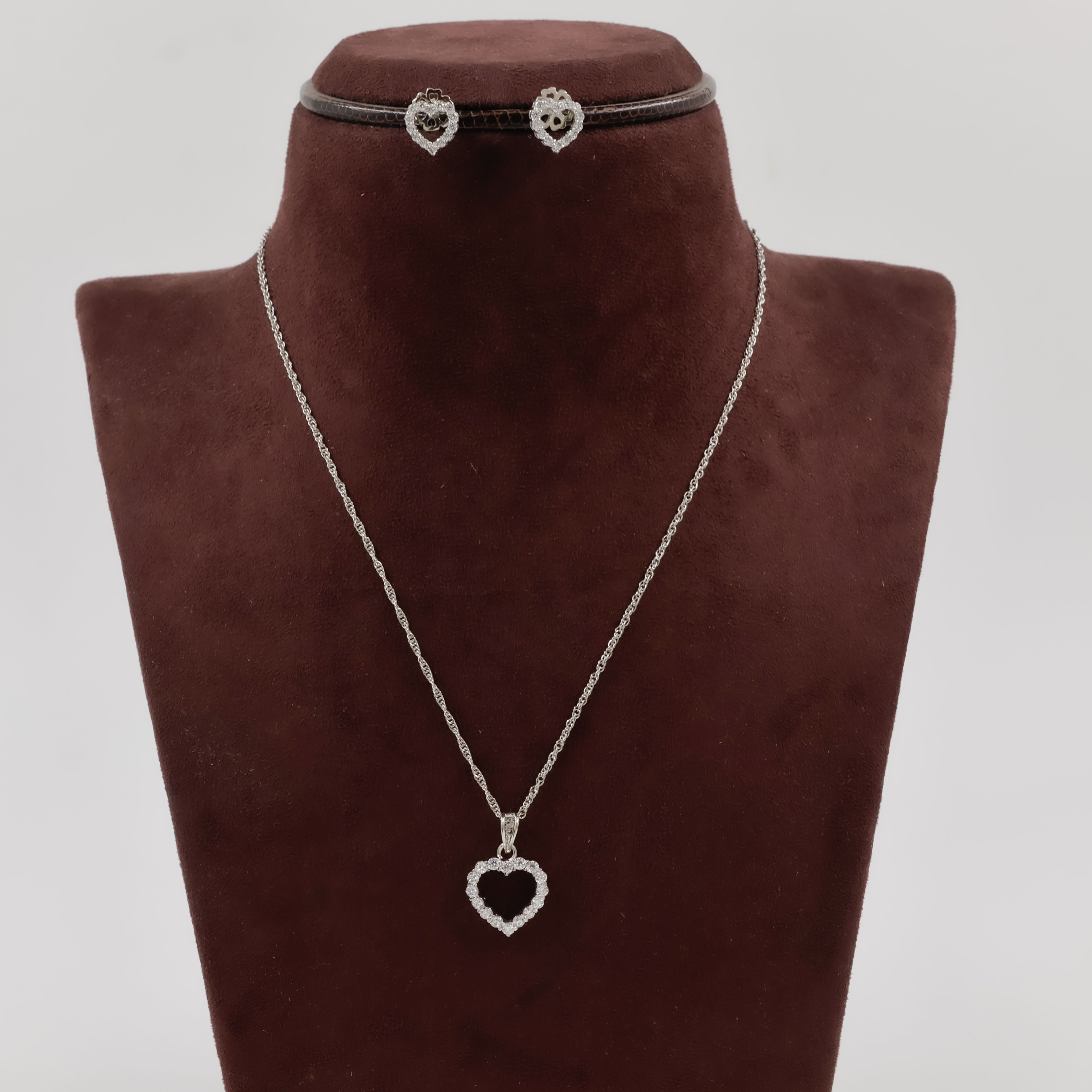 92.5 Silver Pendant Set - 
