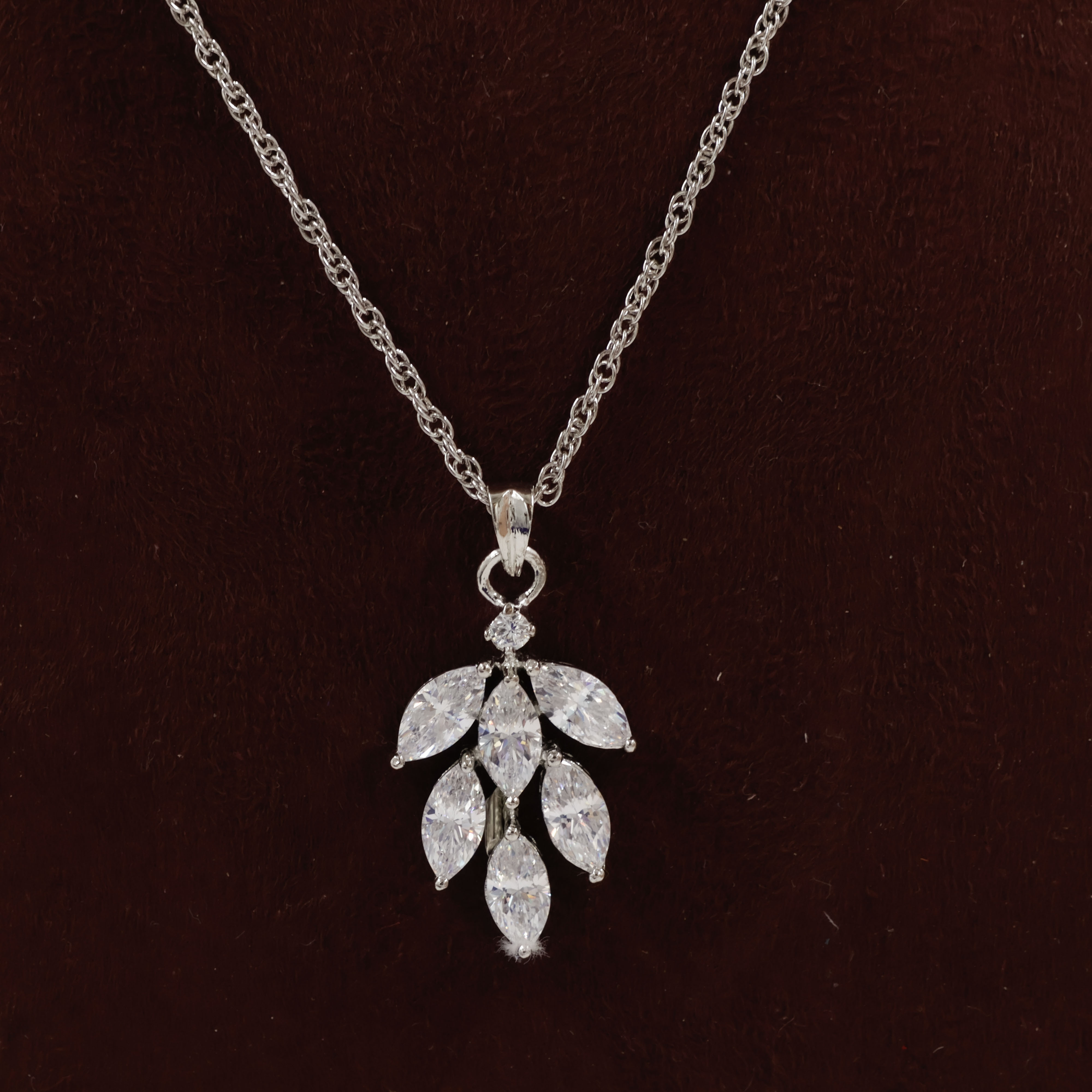 92.5 Silver Pendant Set - 