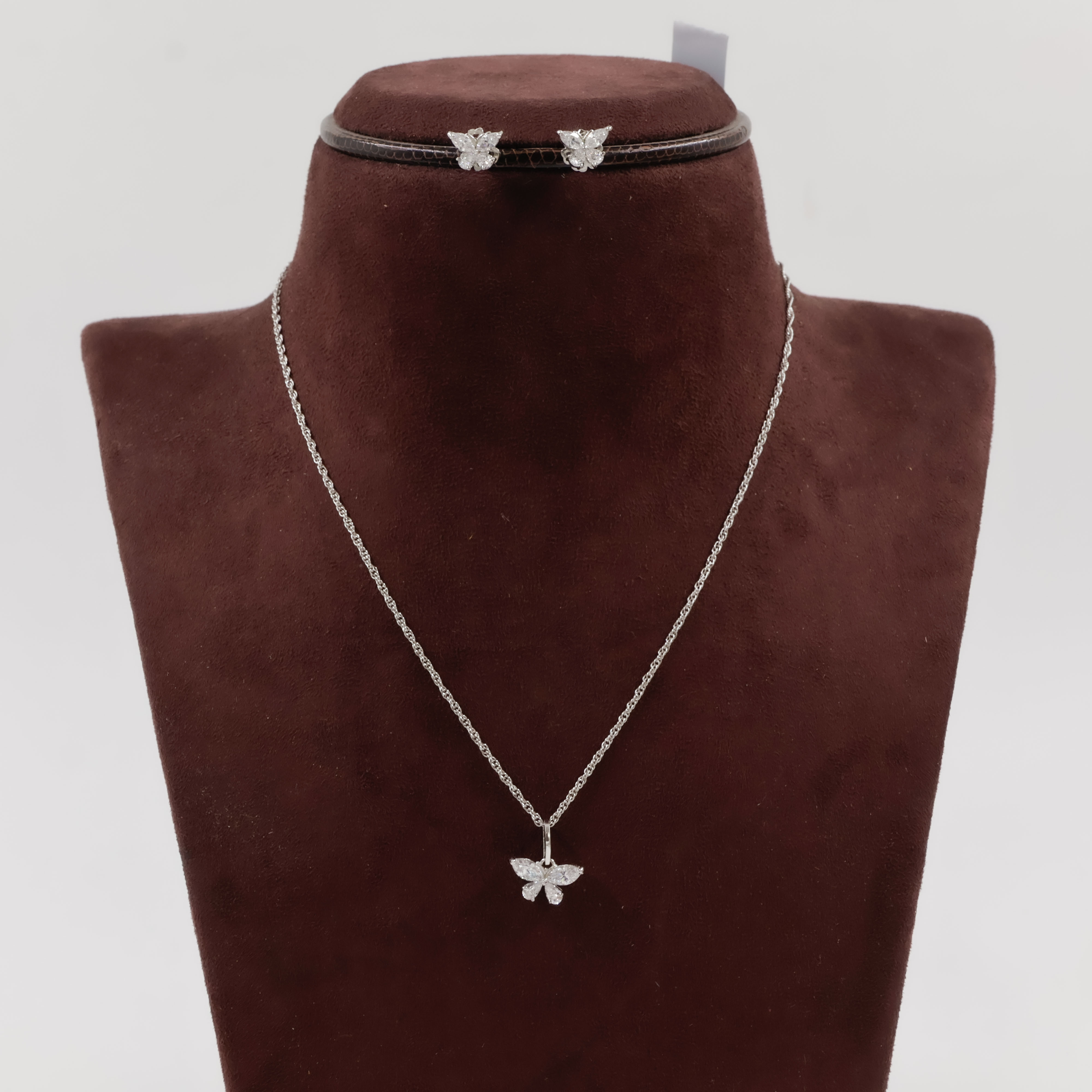 92.5 Silver Pendant Set - 