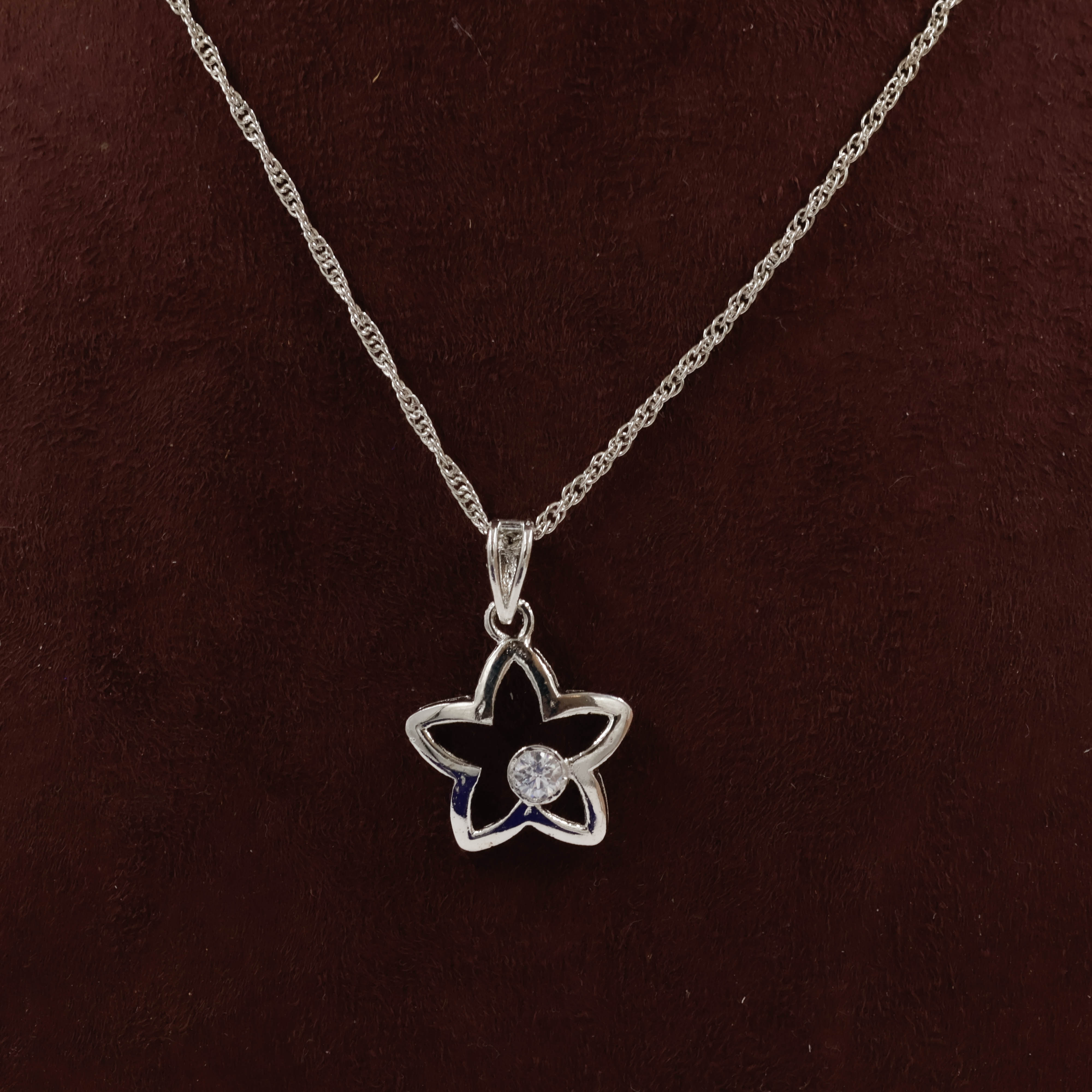 92.5 Silver Pendant Set - 