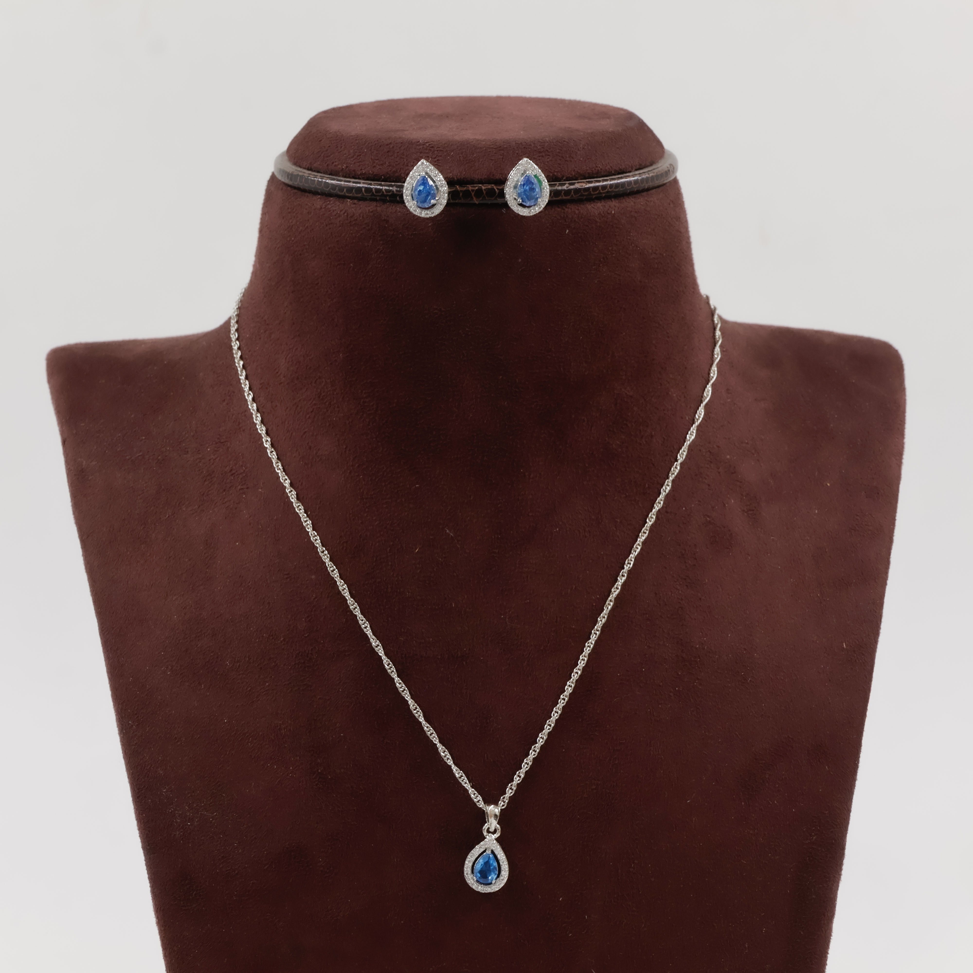 92.5 Silver Pendant Set - 