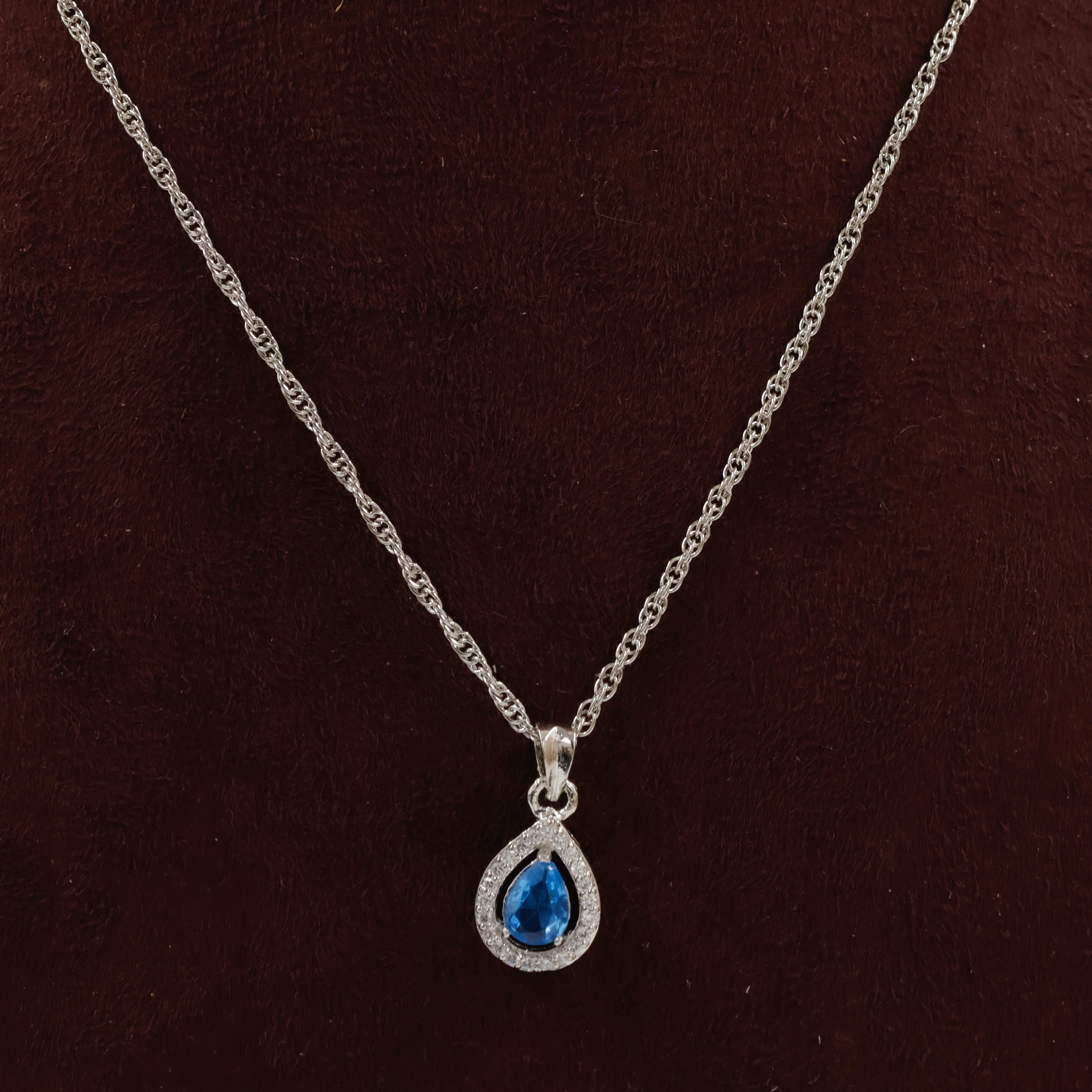 92.5 Silver Pendant Set - 