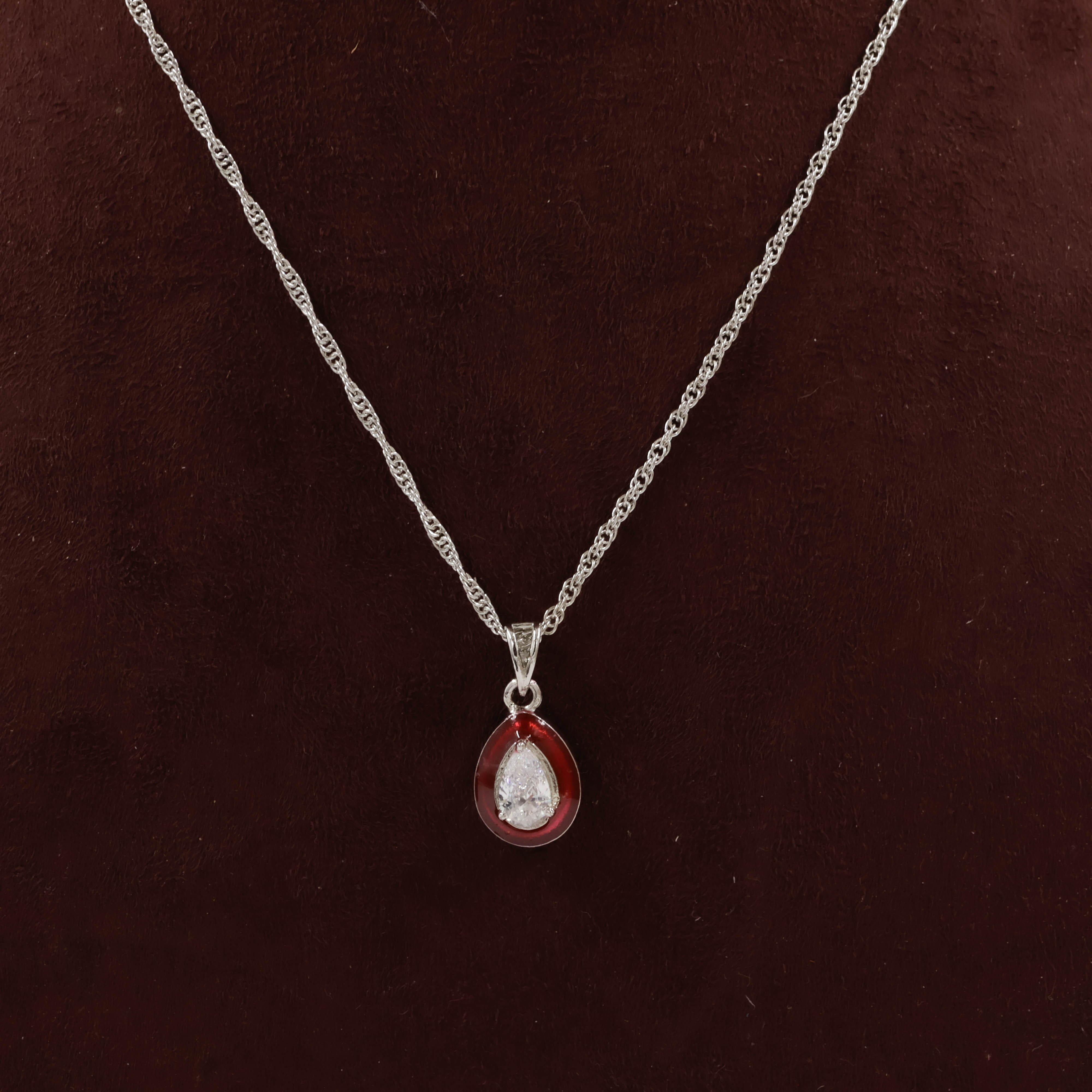 92.5 Silver Pendant Set - 