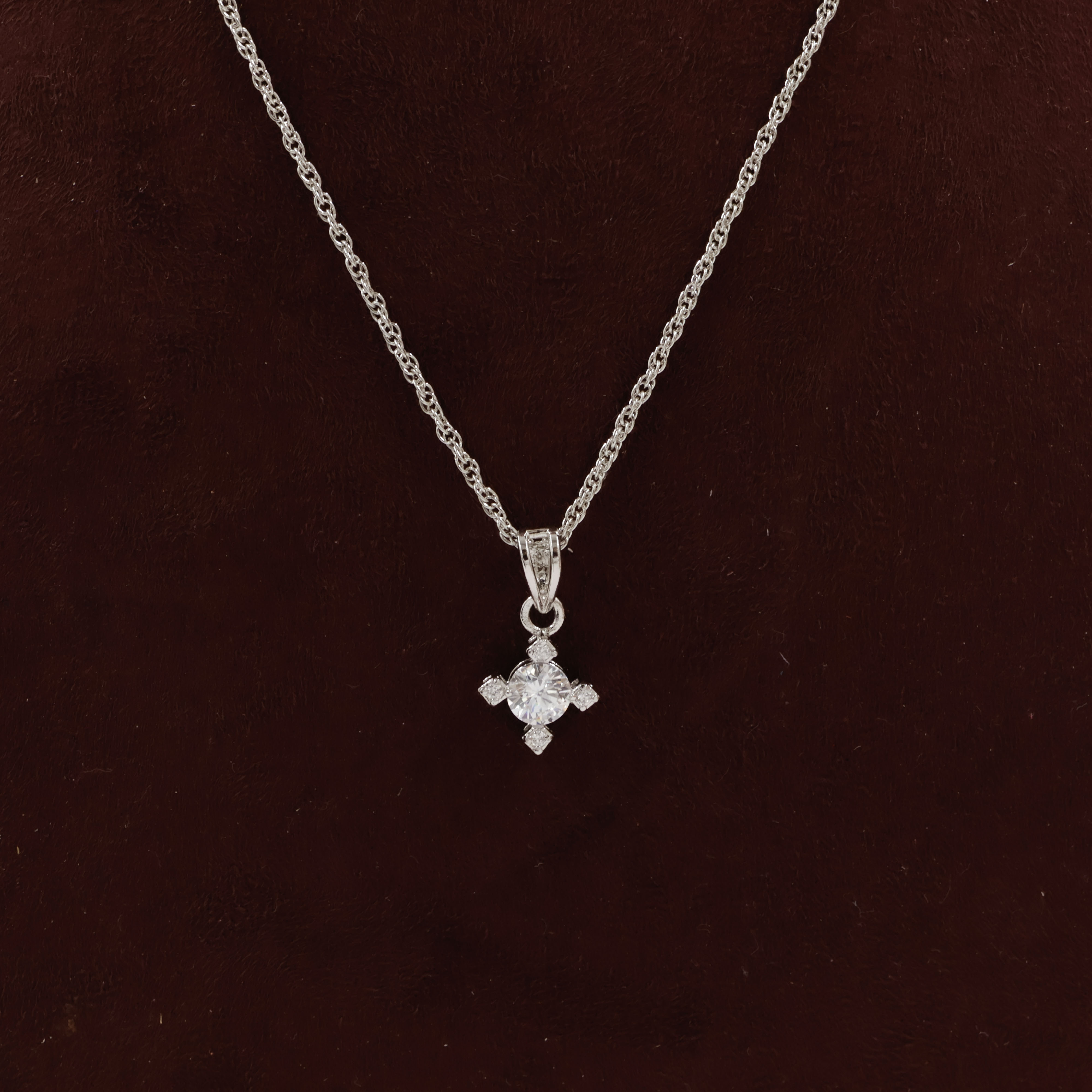 92.5 Silver Pendant Set - 