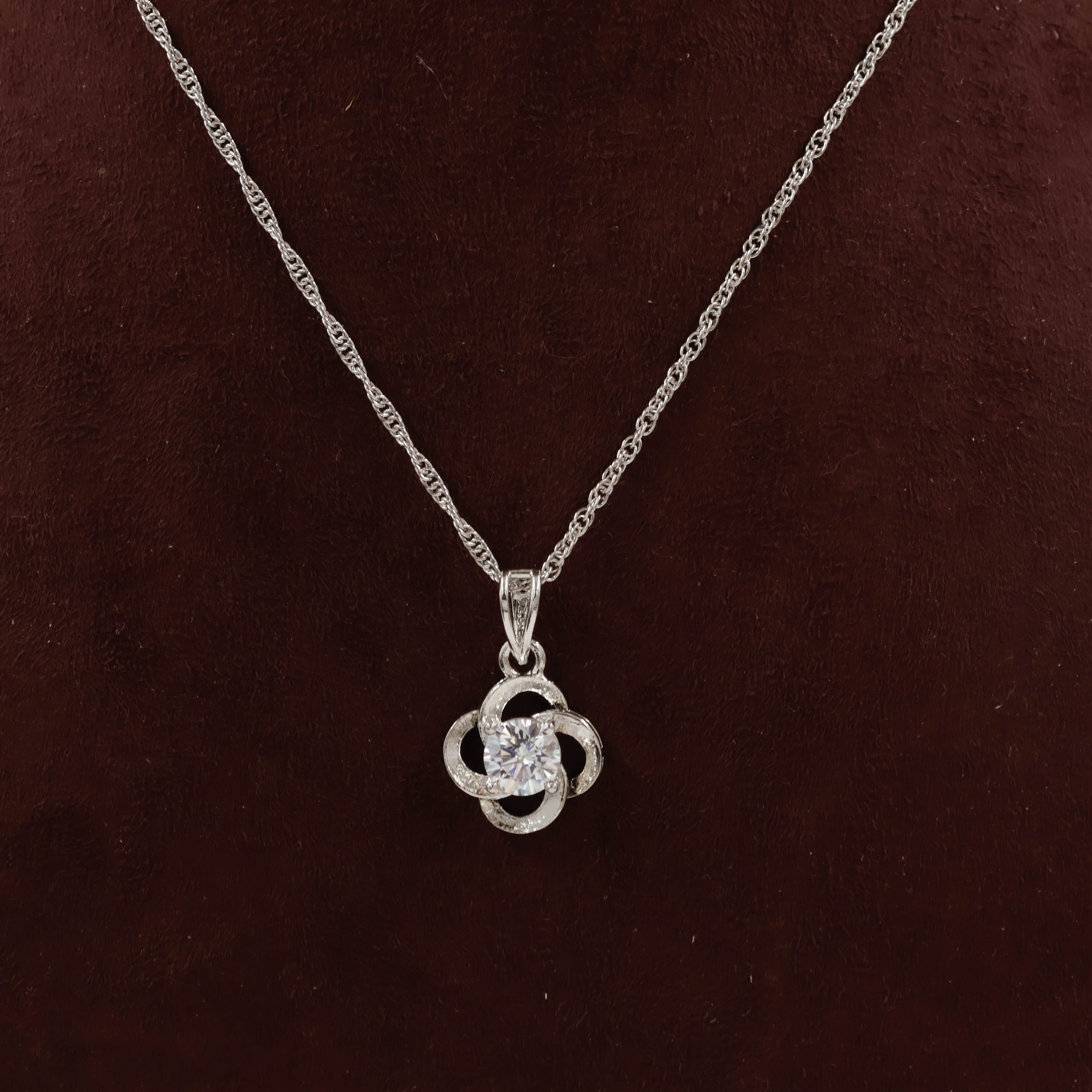 92.5 Silver Pendant Set - 