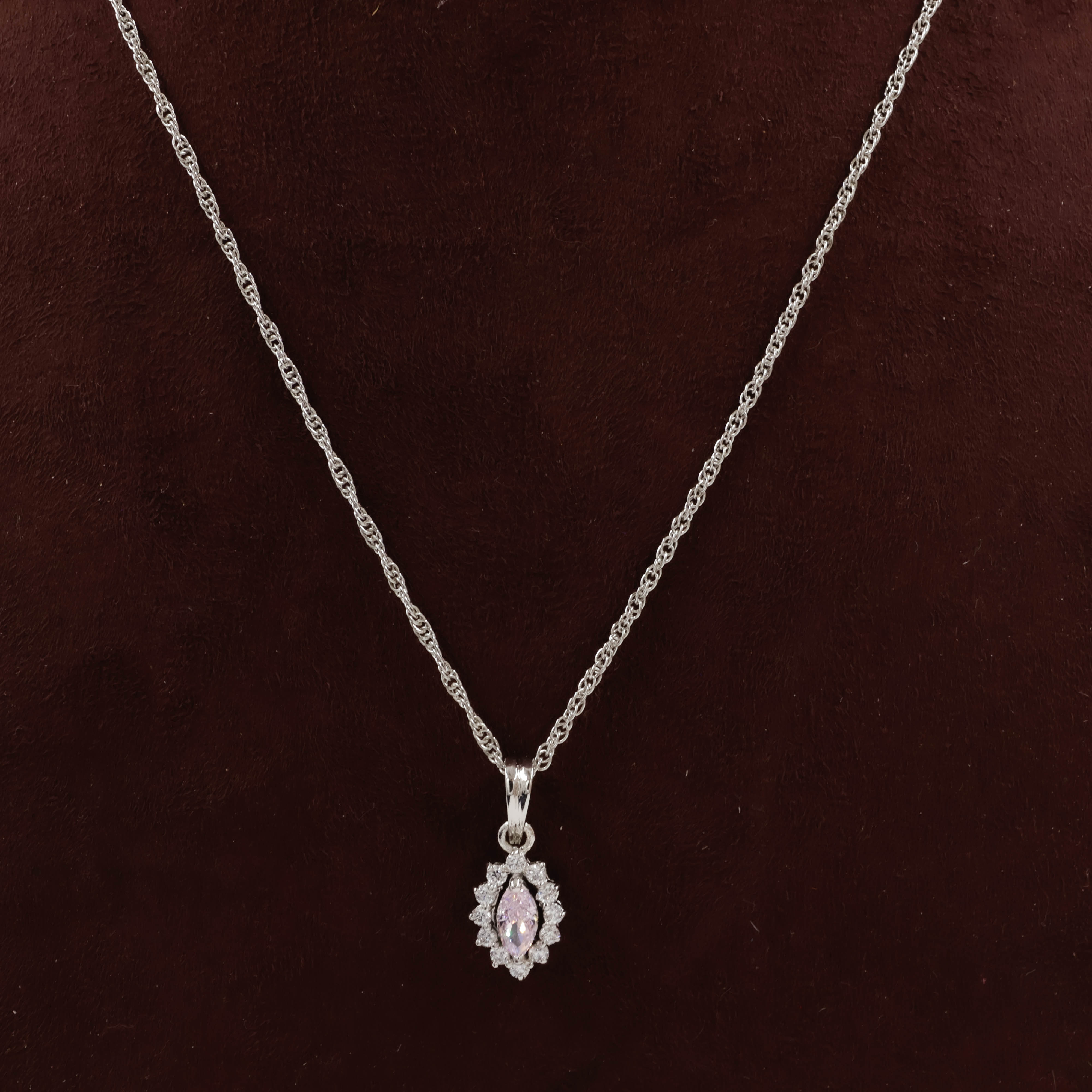 92.5 Silver Pendant Set - 
