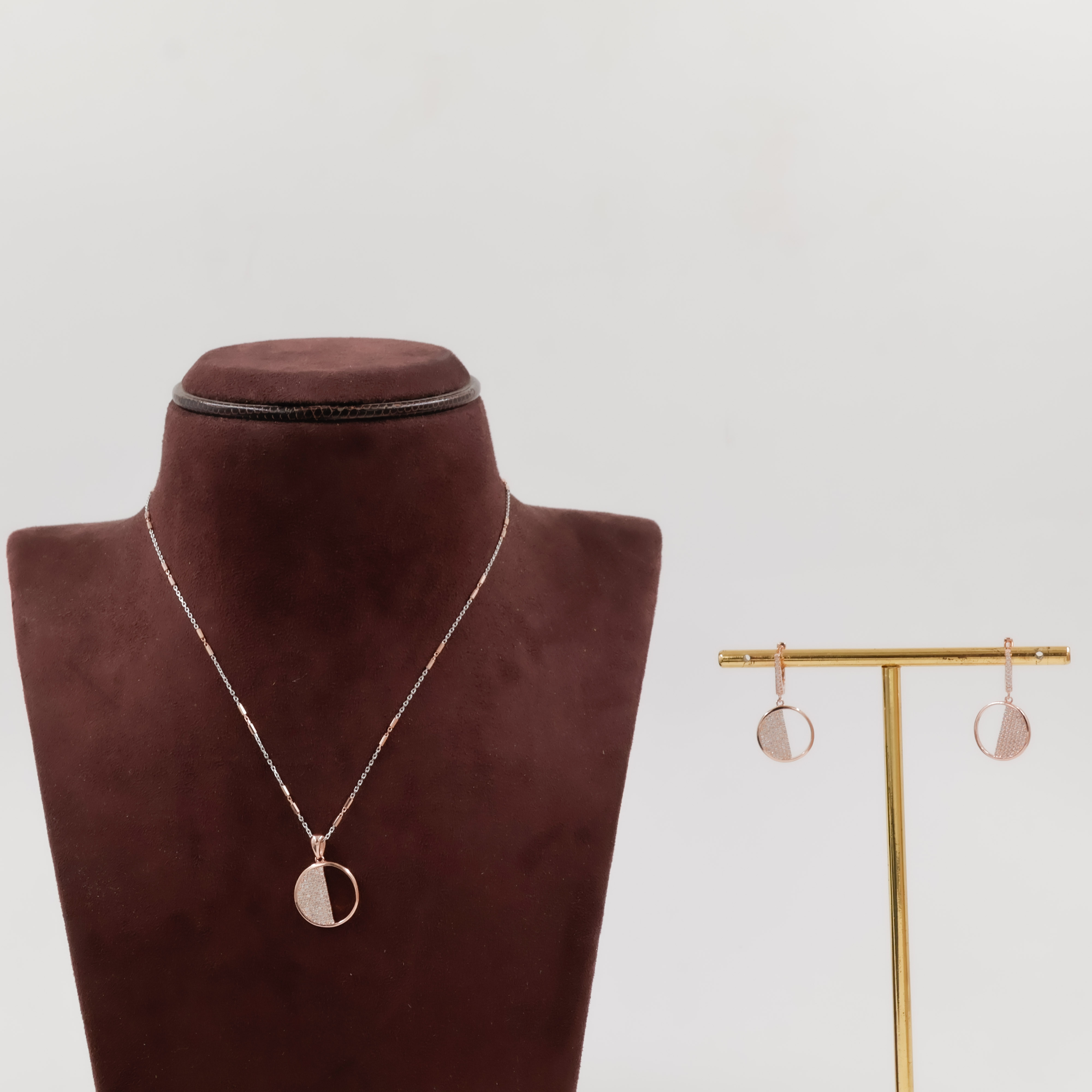 92.5 Silver Pendant Set - 