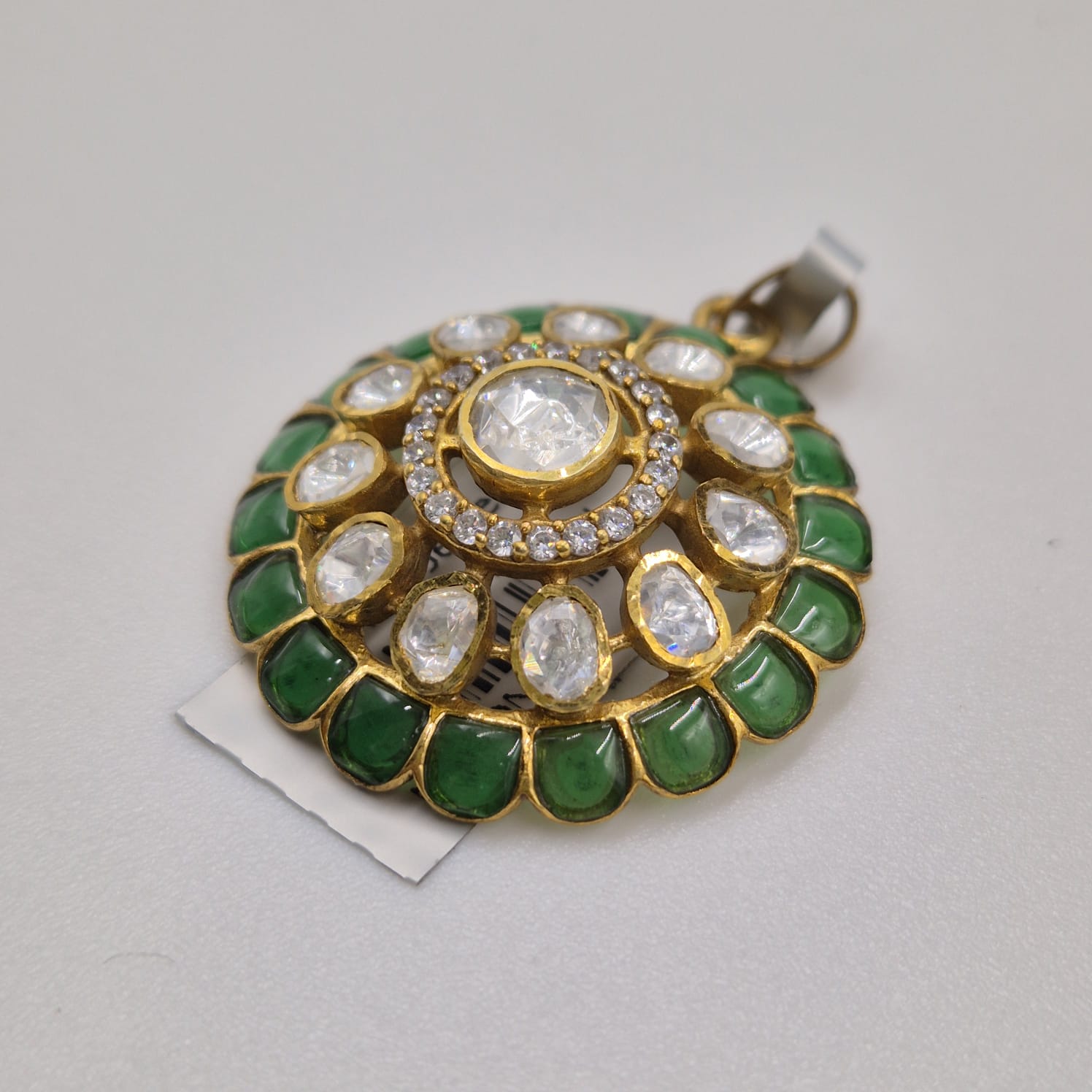 Shri Modi Jewellers - Emerald Royal Teardrop Pendant