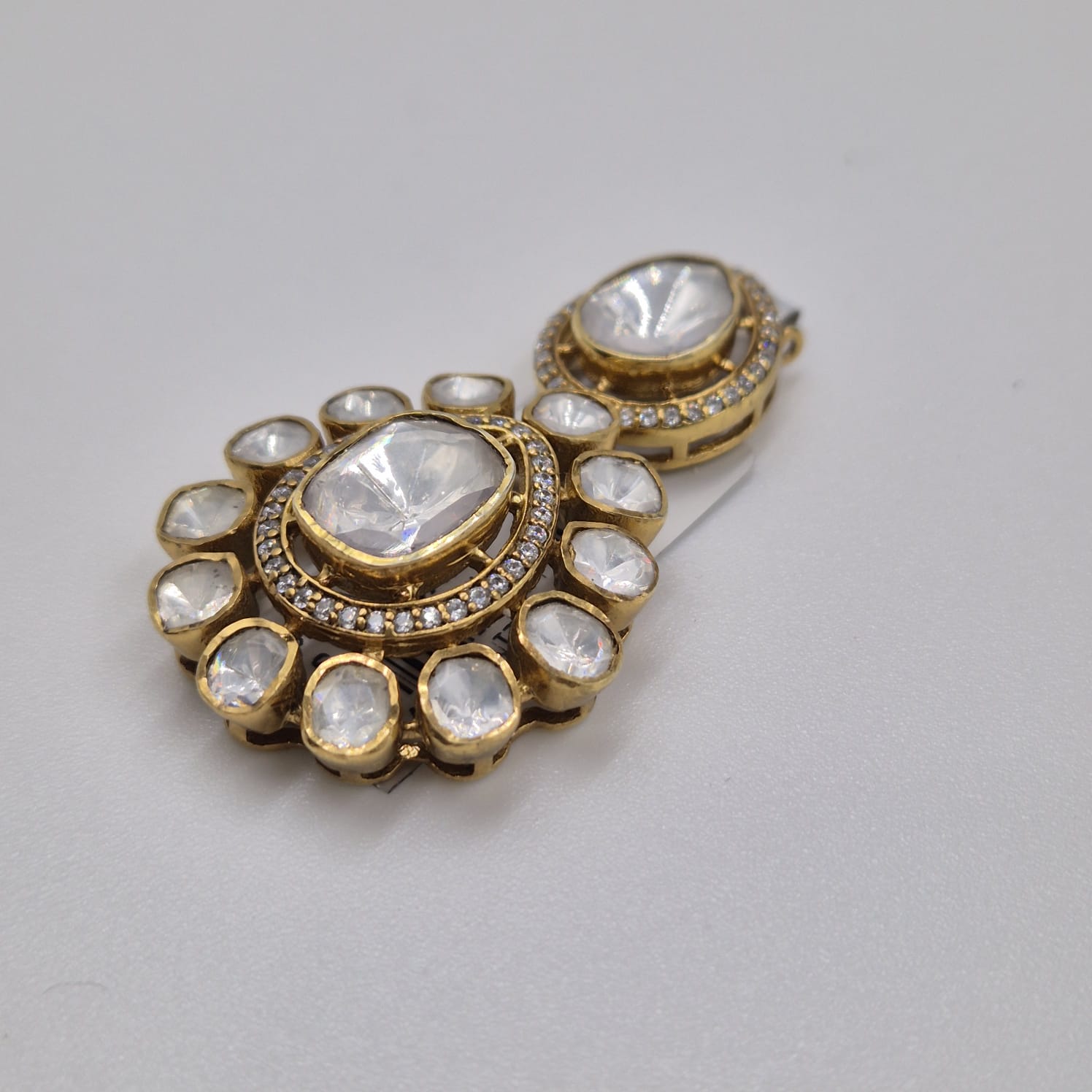 CZ Stone Tear Drop Pendant