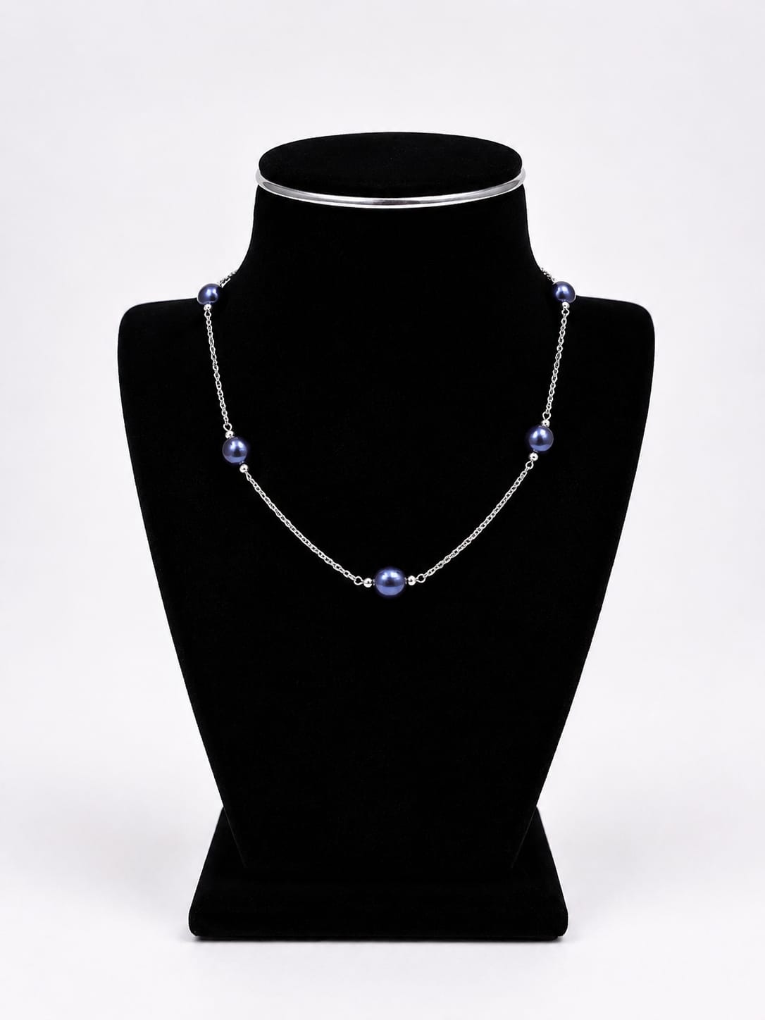 Shri Modi Jewellers - Pearl Drop Pendant 925 Sterling Silver Necklace