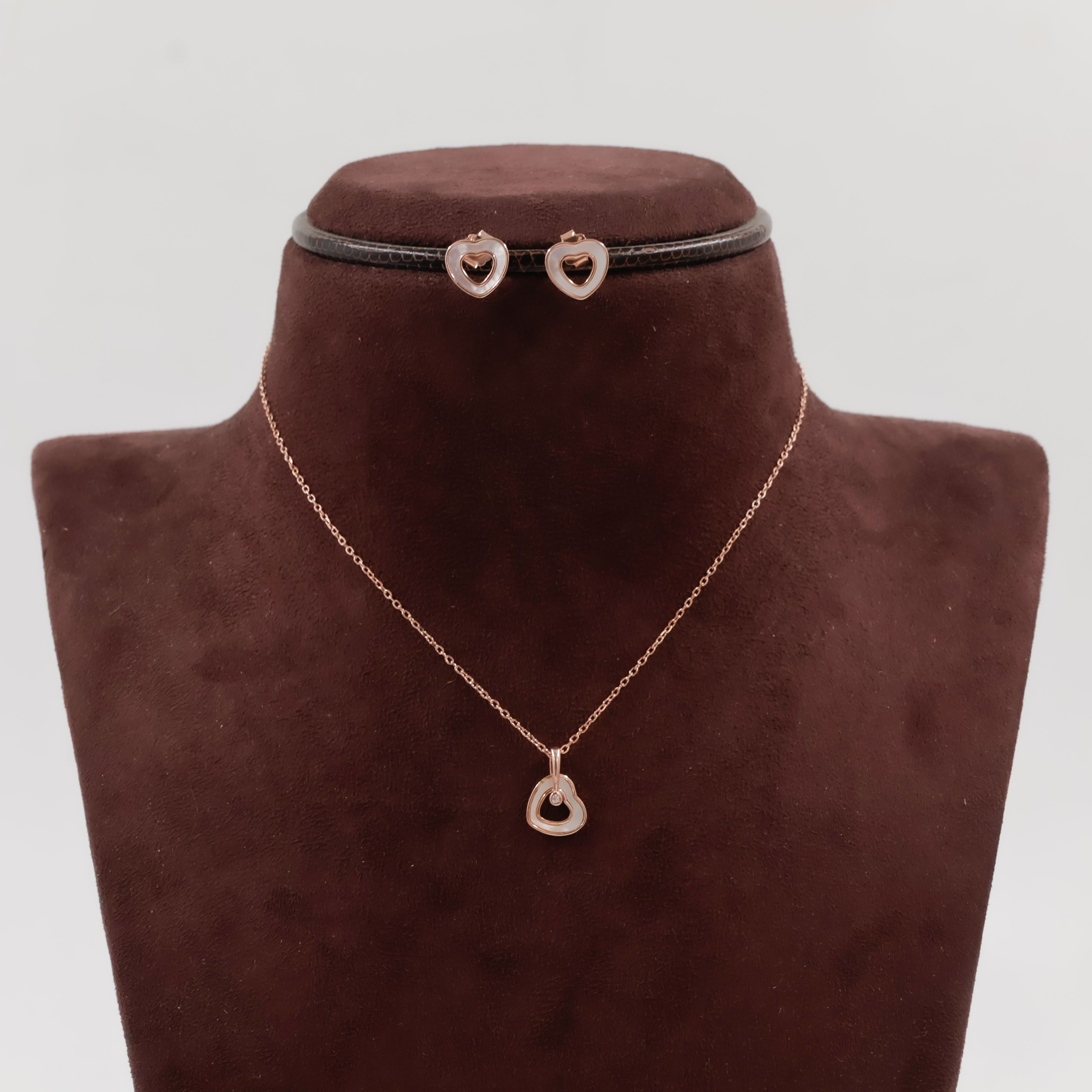 Silver Necklace Set