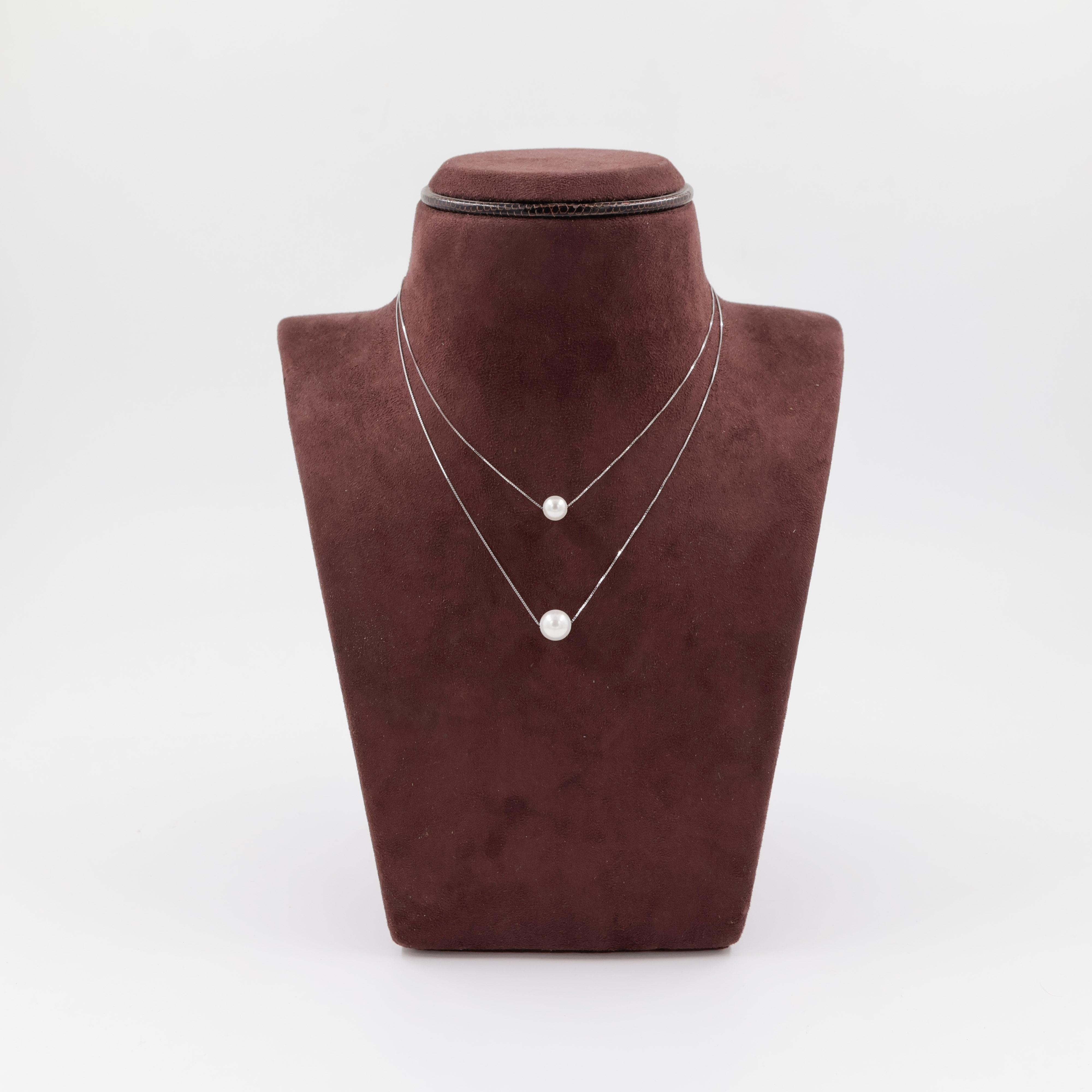 Silver Necklace Set