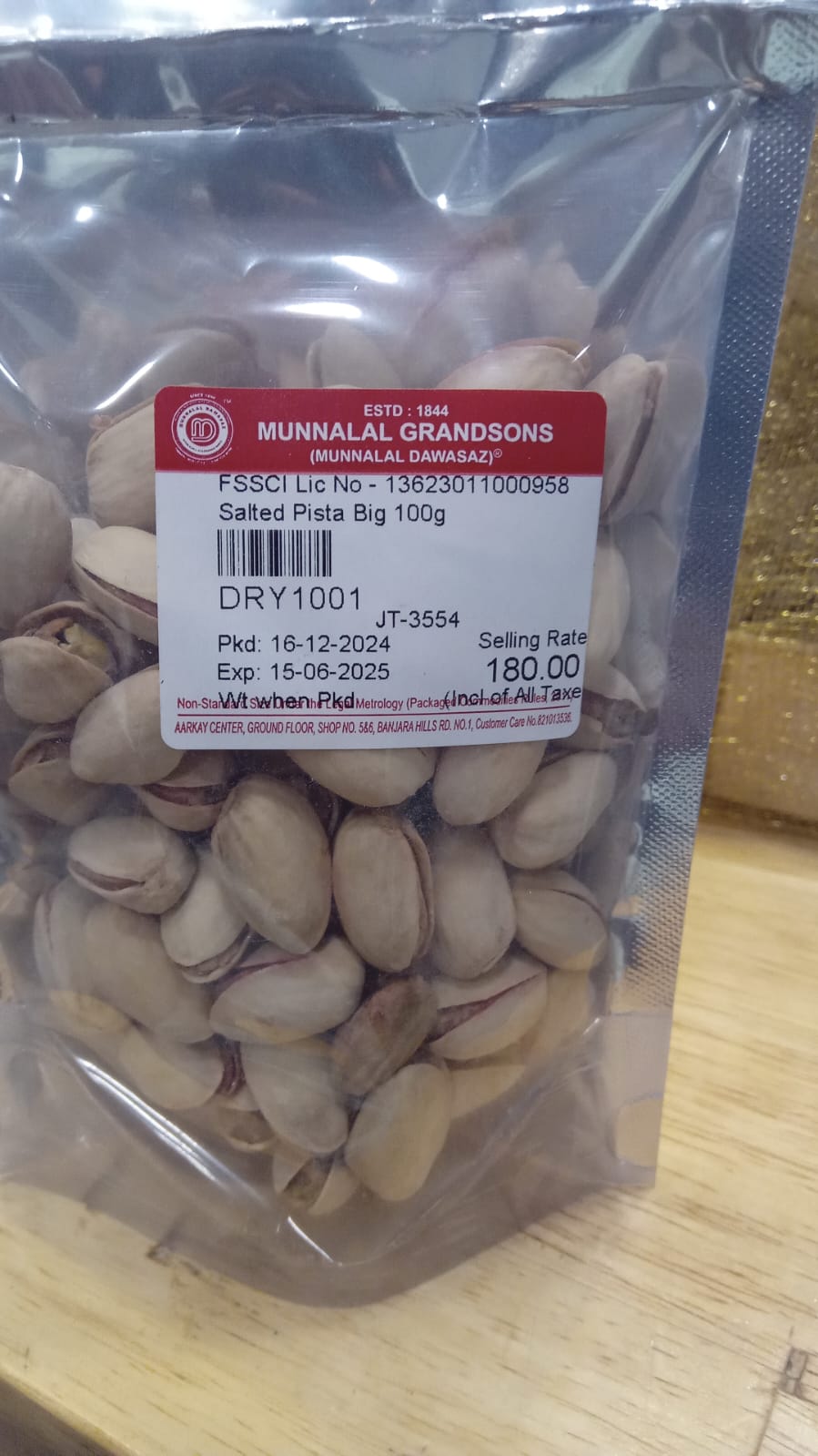 Munnalal Dawasaz - Salted Pista