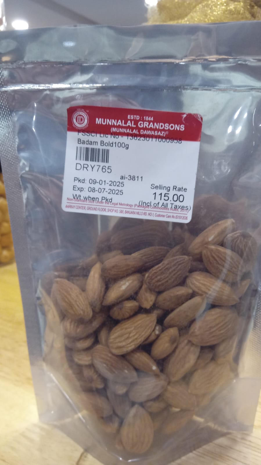 Munnalal Dawasaz - Badam Bold