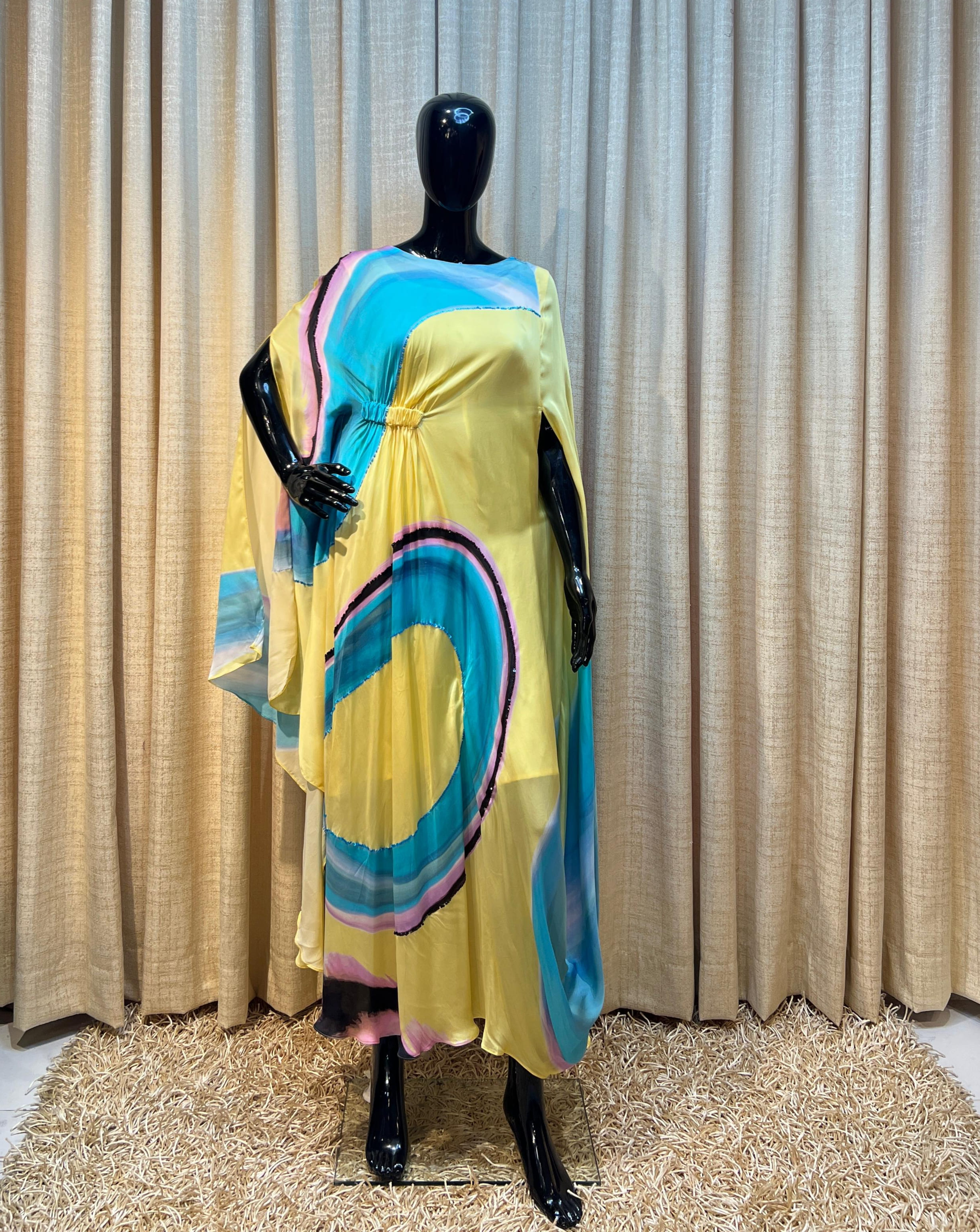 Summer Sunset Kaftan Dress
