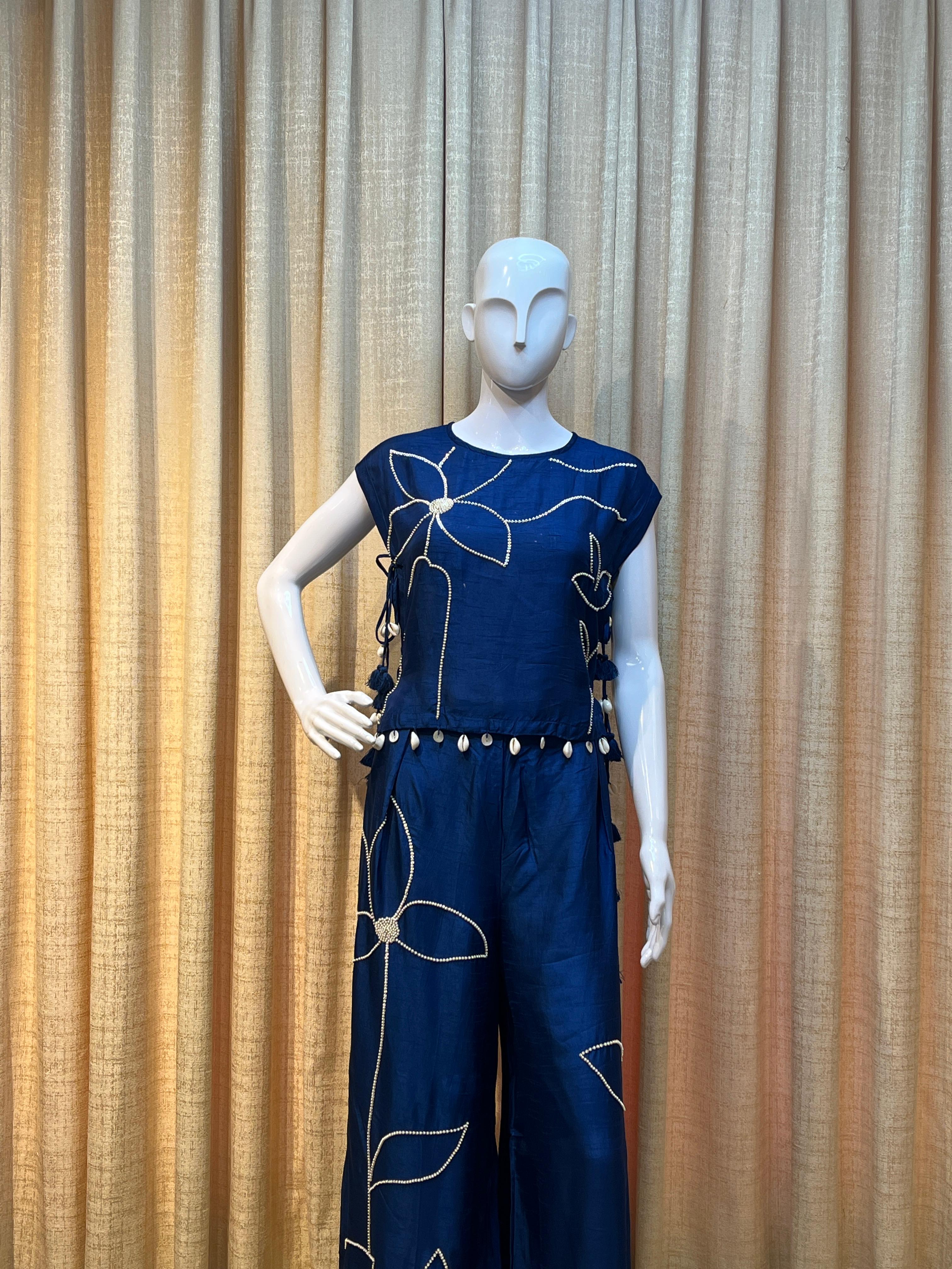 Oracle by Manusri - Midnight Bloom Coord Set