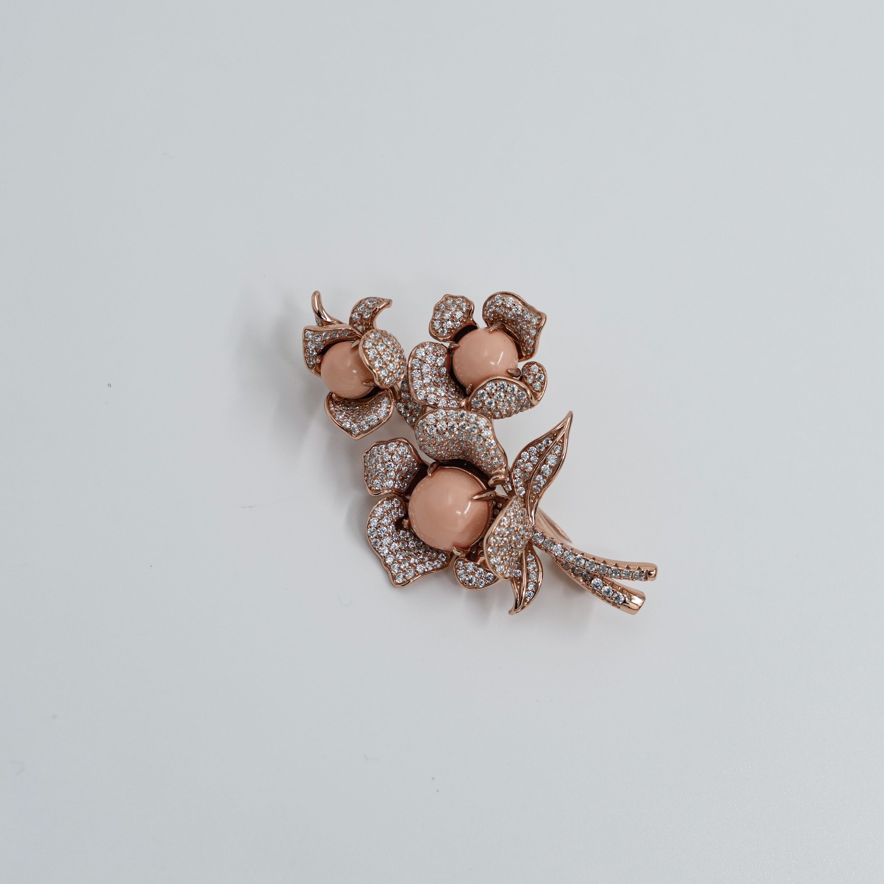 Raag Silver Jewellery - Silver Flower Broochs