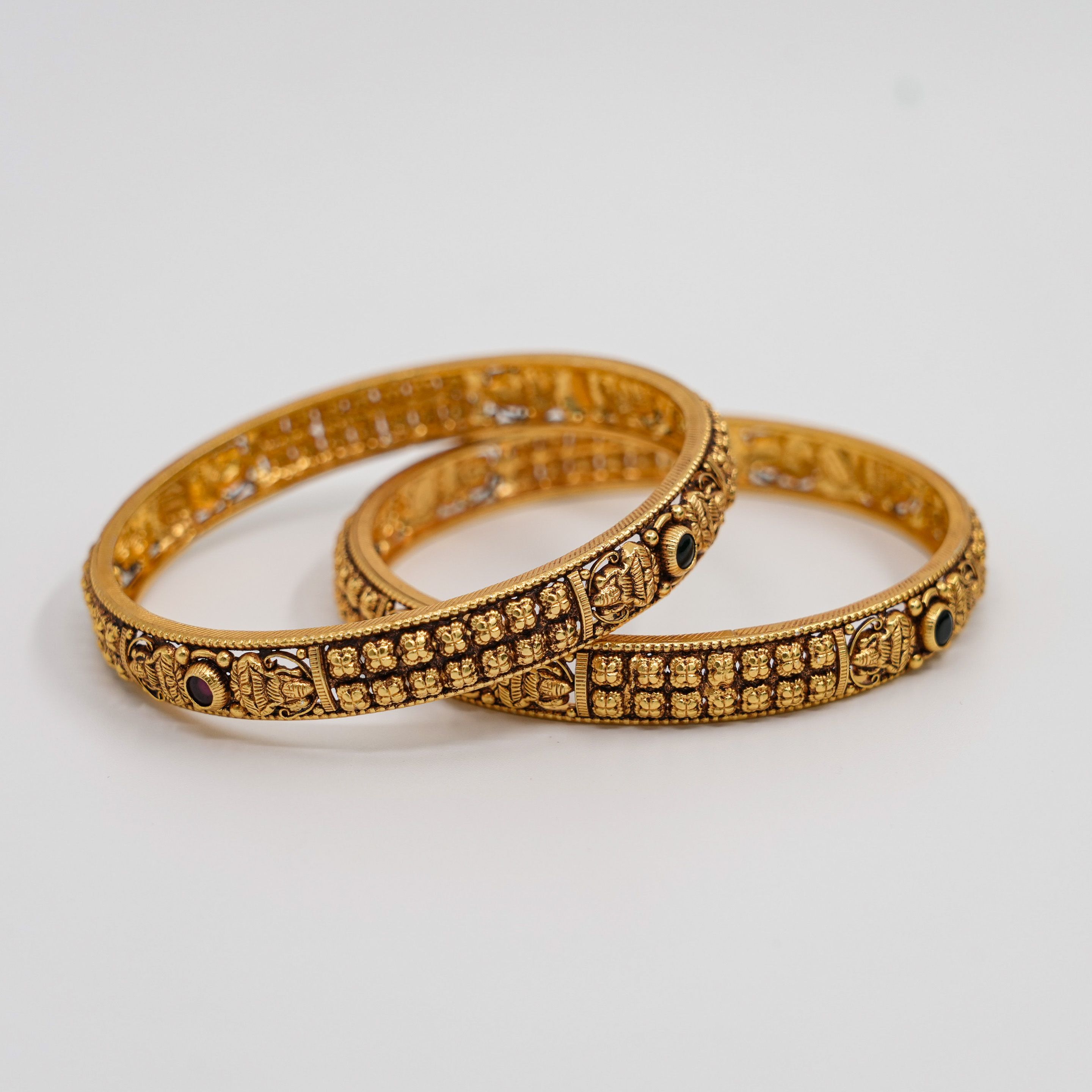 Raag Silver Jewellery - Gold Plated Bangles