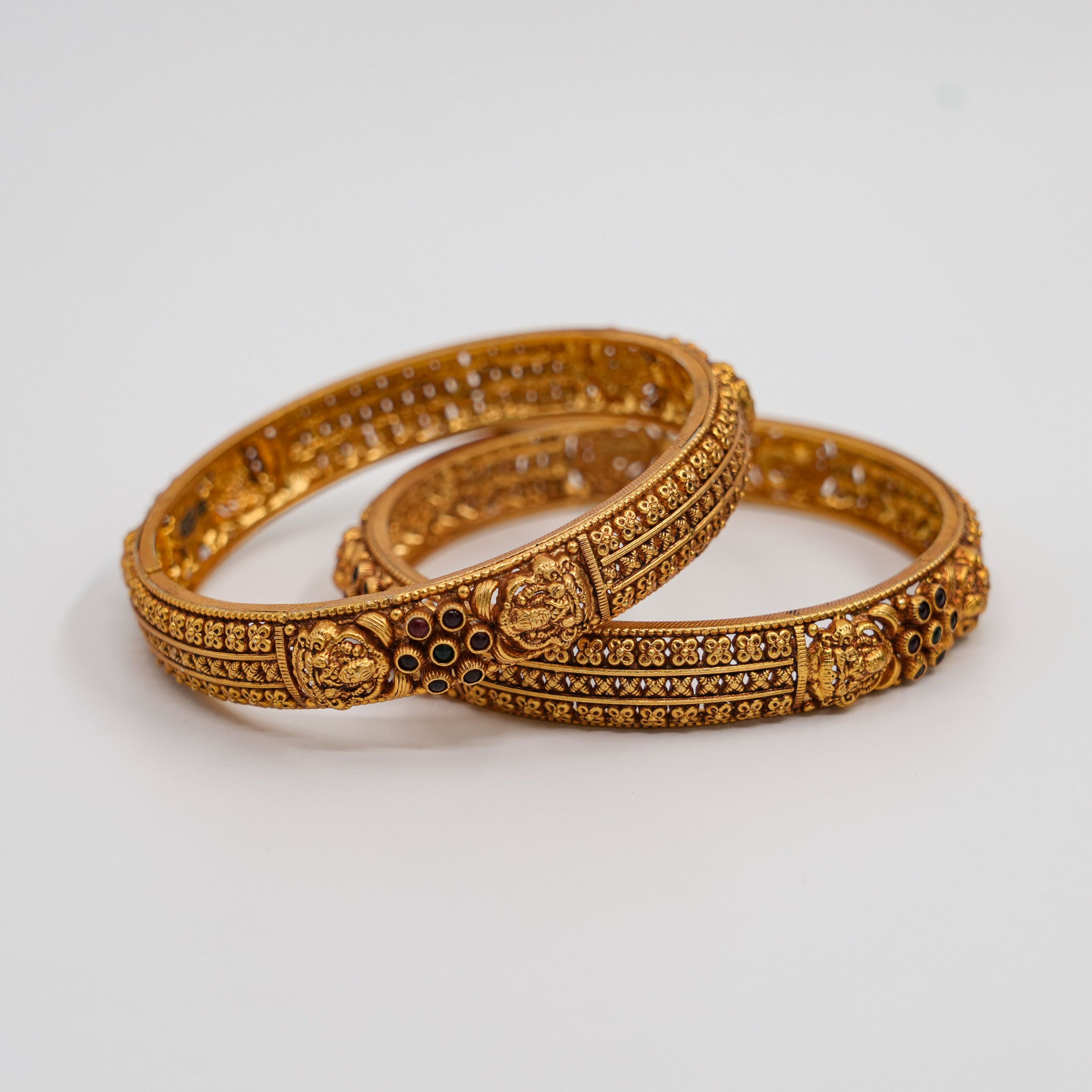 Raag Silver Jewellery - Gold Plated Bangles