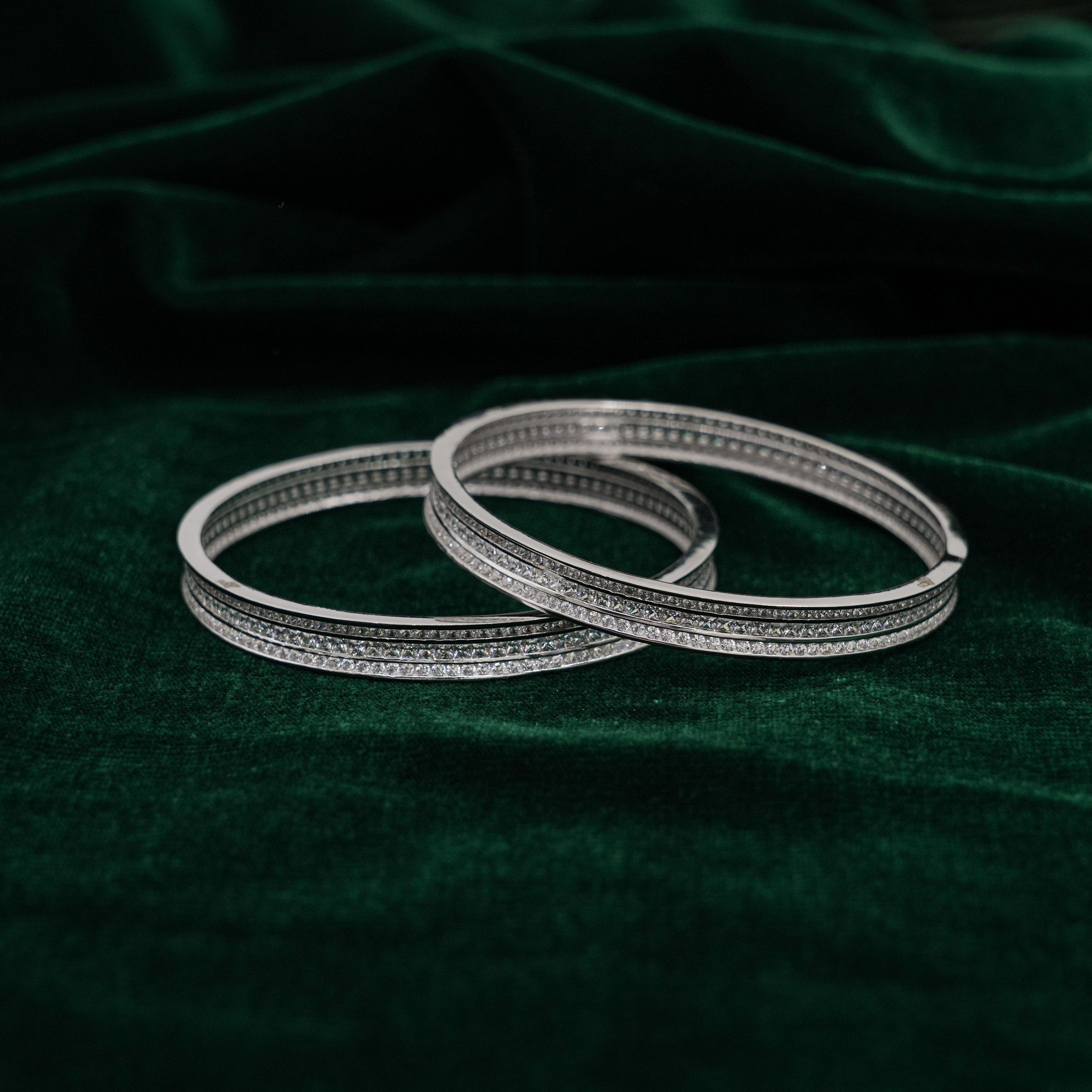 Raag Silver Jewellery - Silver Bangle Set