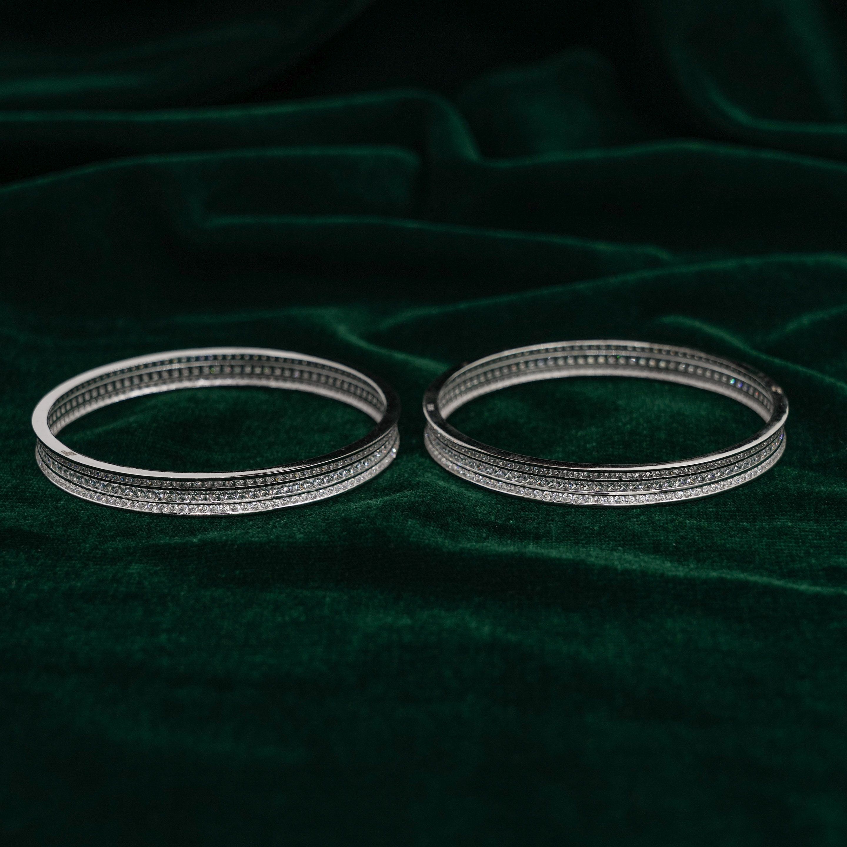 Raag Silver Jewellery - Silver Bangle Set