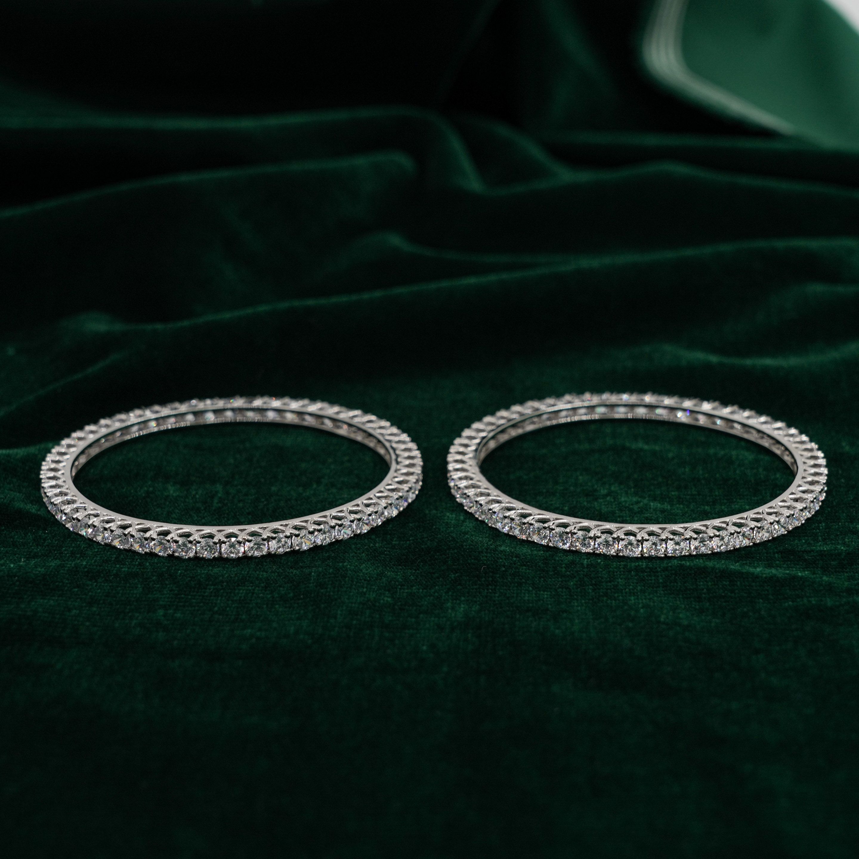 Raag Silver Jewellery - Silver Bangle Set