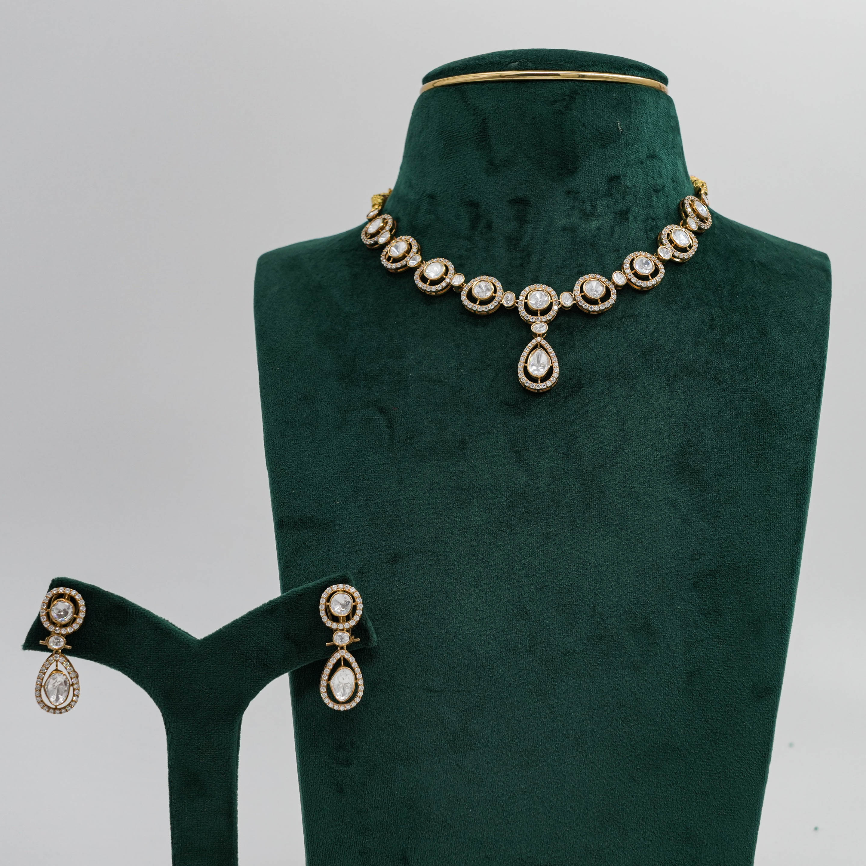 Raag Silver Jewellery - Stone Necklace Set