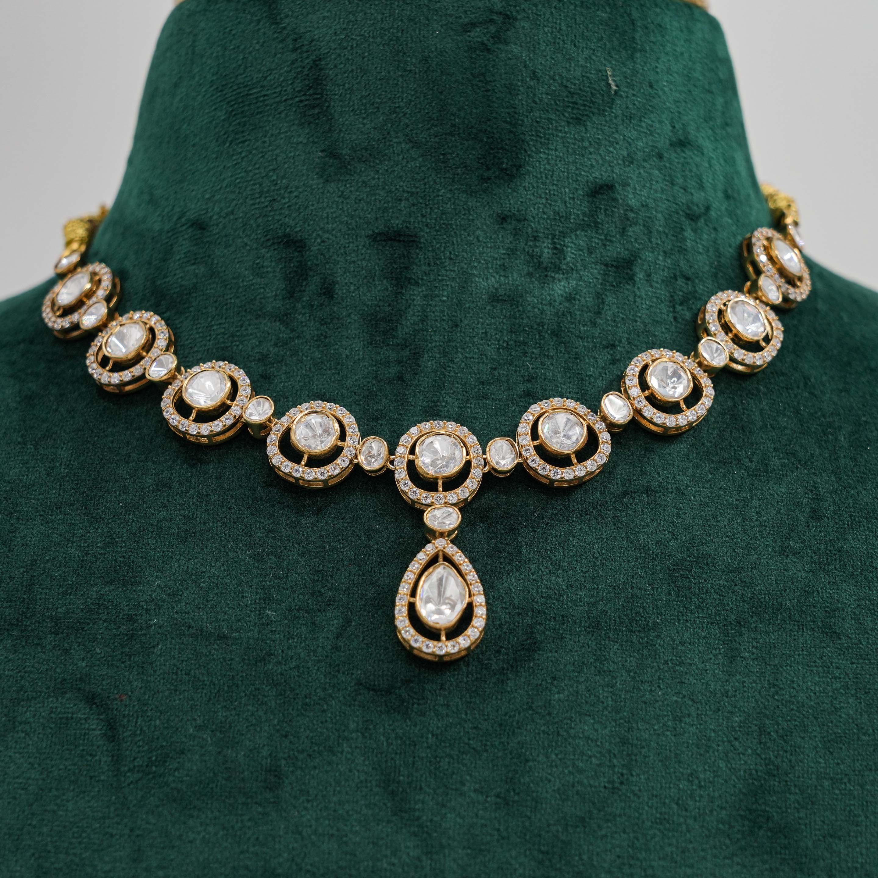 Raag Silver Jewellery - Stone Necklace Set