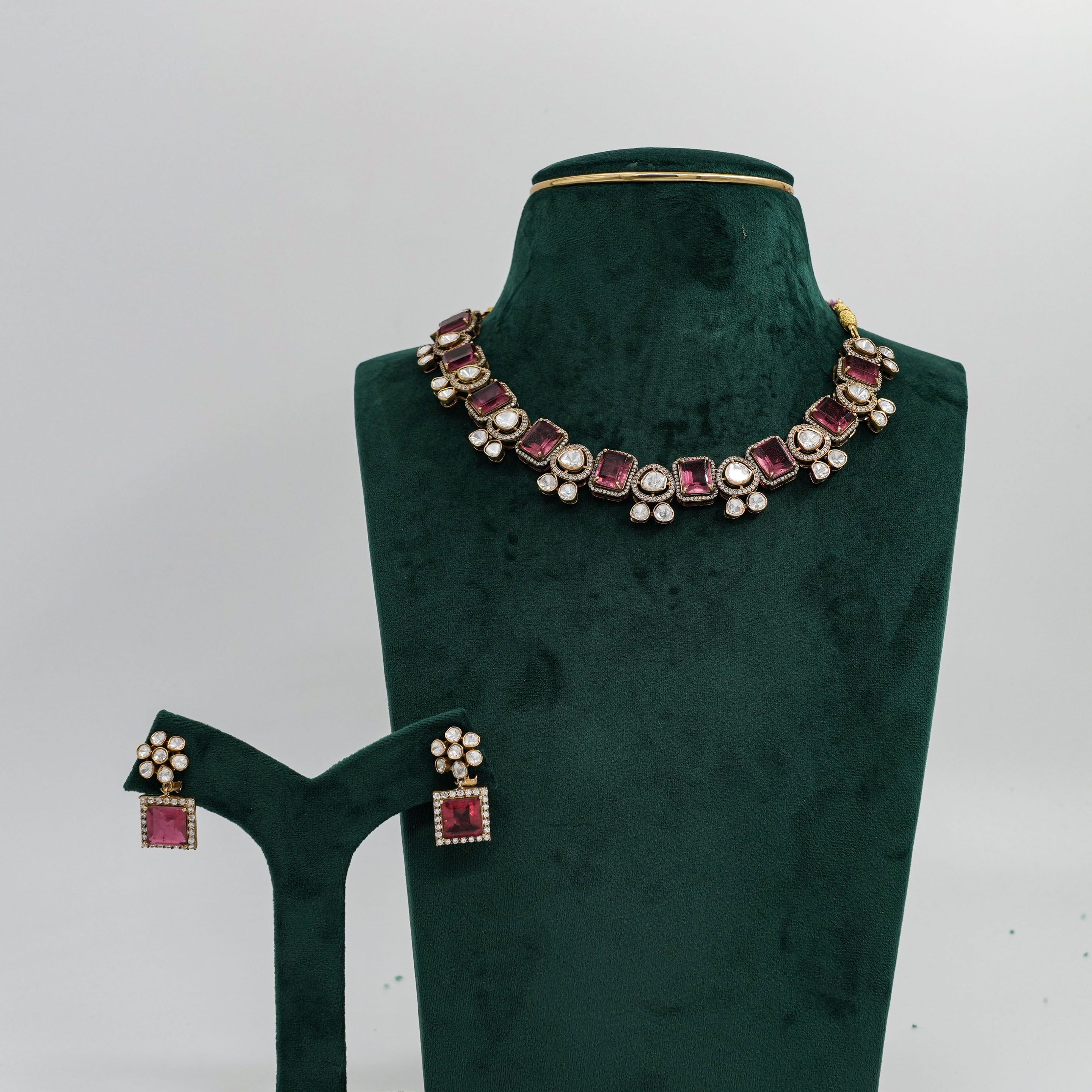 Raag Silver Jewellery - Stone Stud Earrings