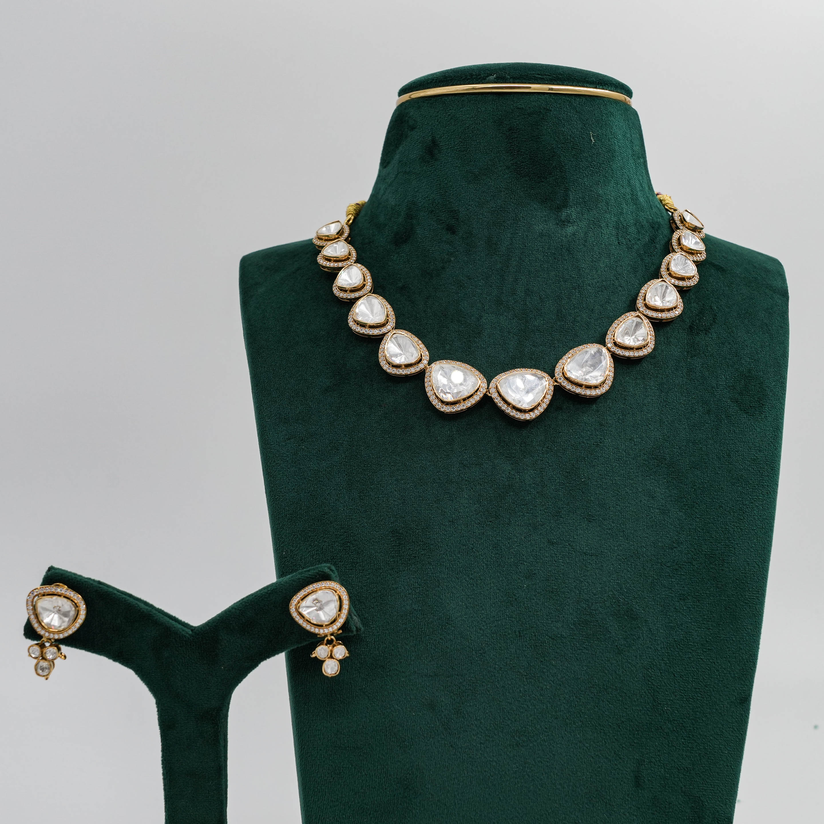 Raag Silver Jewellery - Silver Stone Necklace